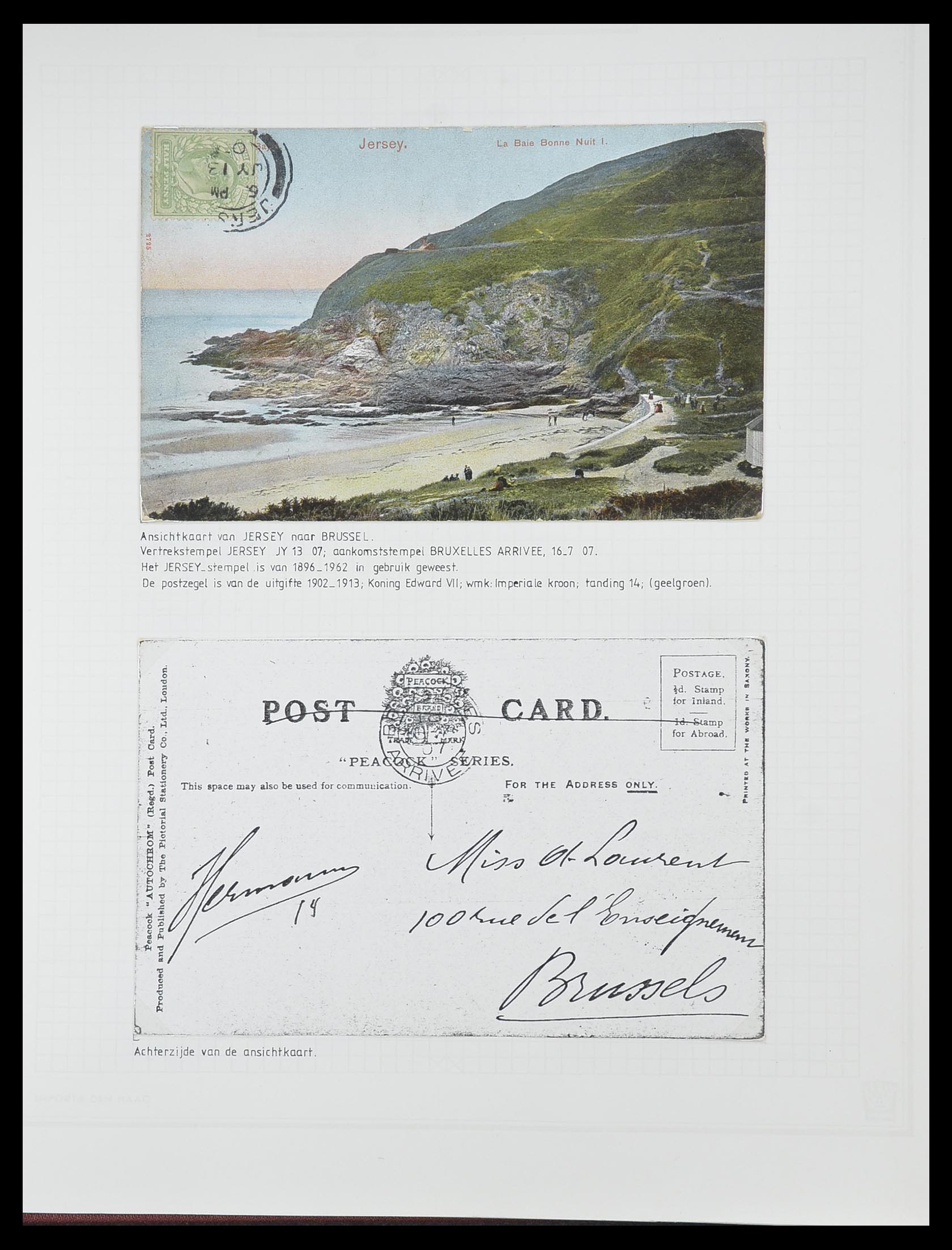 33730 024 - Postzegelverzameling 33730 Kanaaleilanden 1852(!)-1945(!).