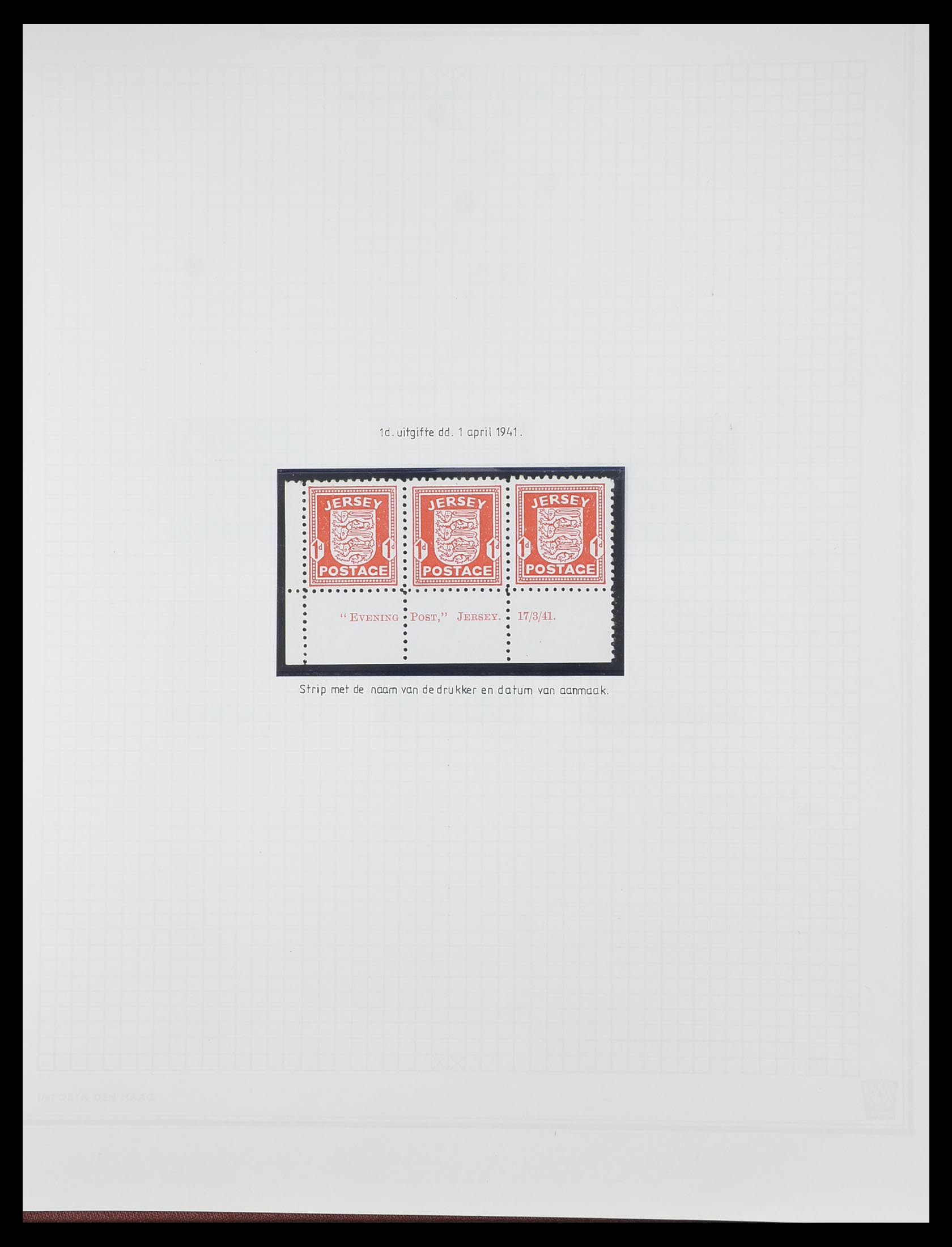 33730 030 - Postzegelverzameling 33730 Kanaaleilanden 1852(!)-1945(!).