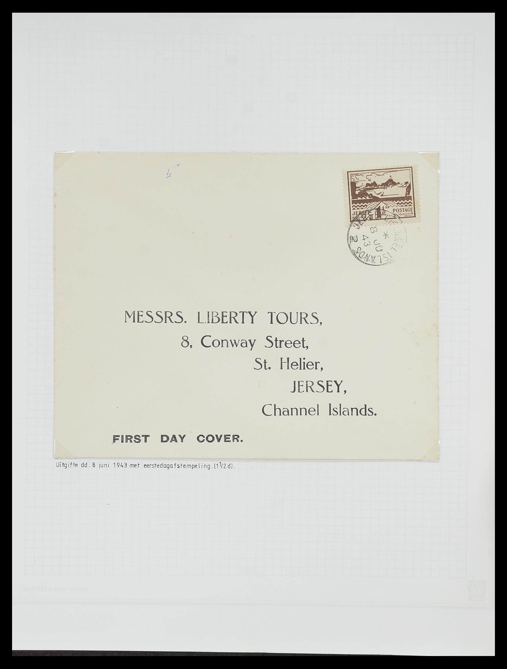 33730 034 - Stamp collection 33730 Channel Islands 1852(!)-1945(!).
