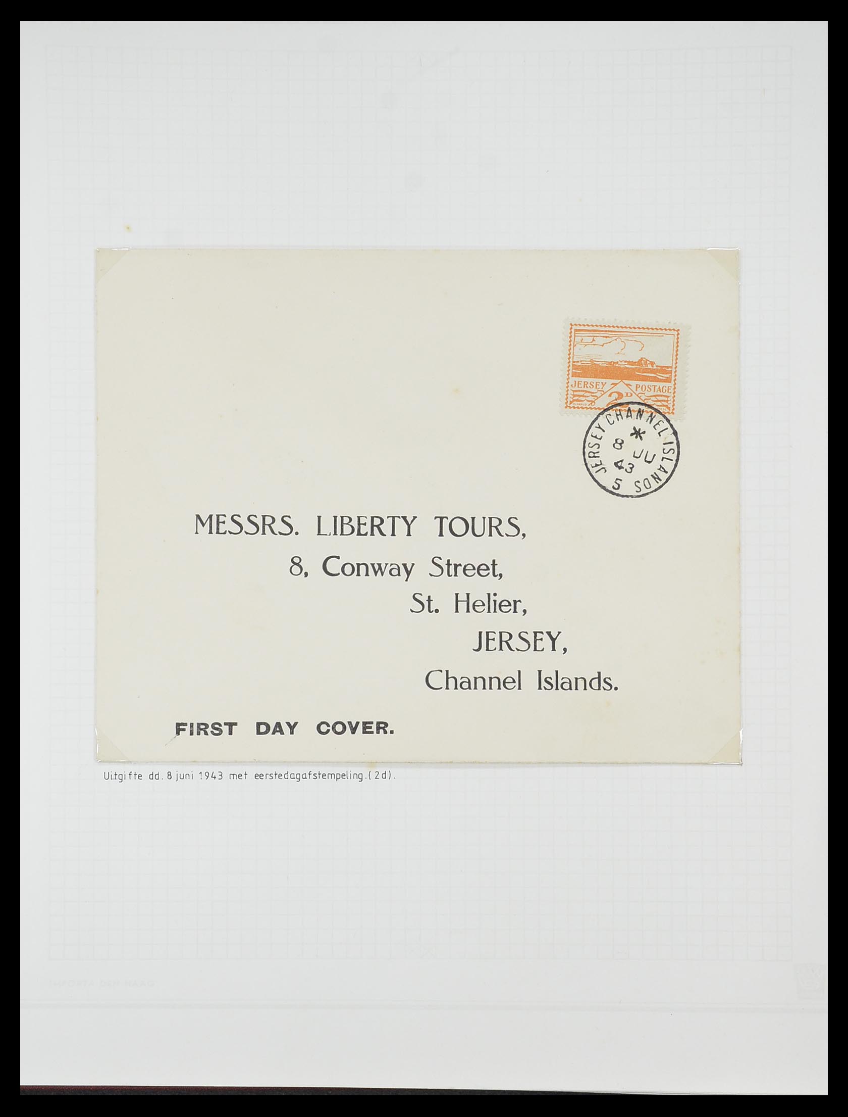 33730 035 - Postzegelverzameling 33730 Kanaaleilanden 1852(!)-1945(!).