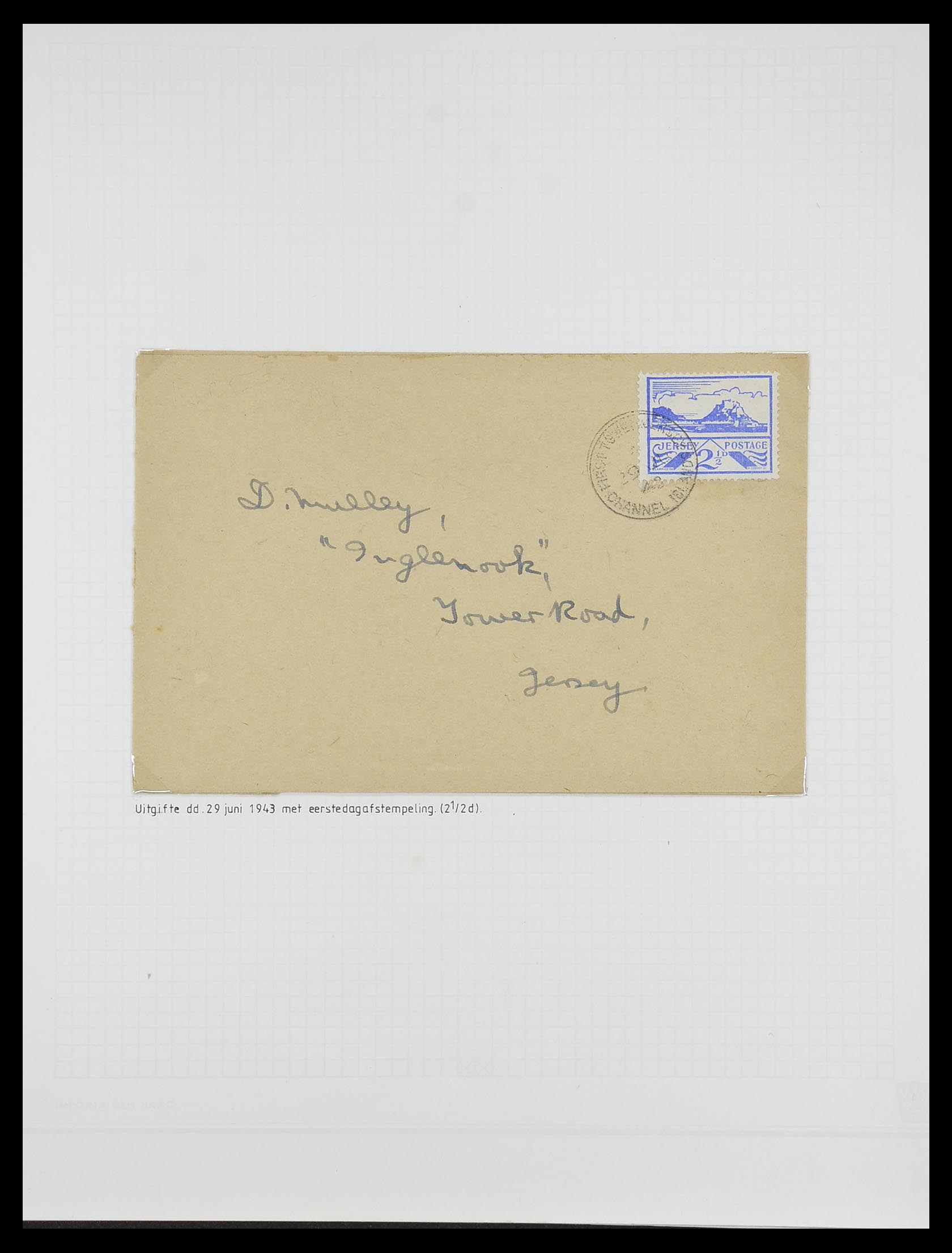 33730 036 - Stamp collection 33730 Channel Islands 1852(!)-1945(!).