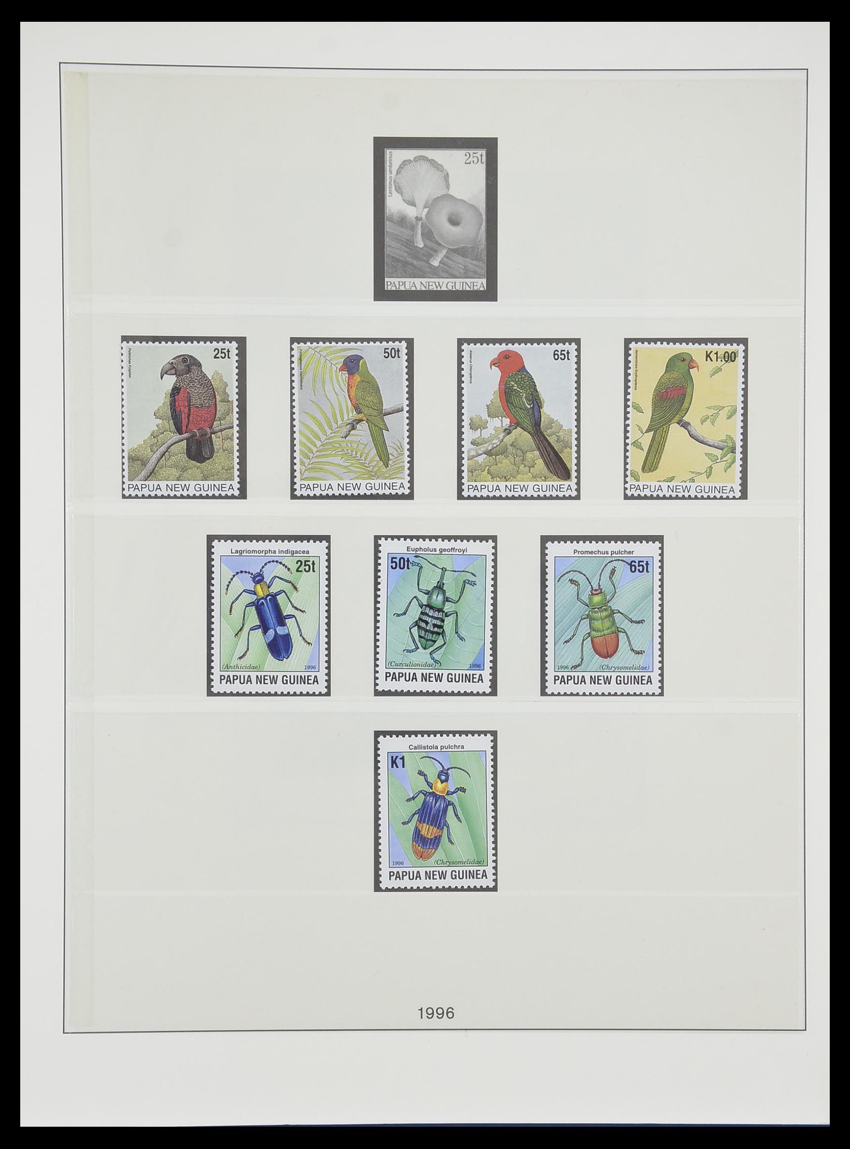 33731 054 - Postzegelverzameling 33731 Papua Nieuw Guinea 1973-2004.