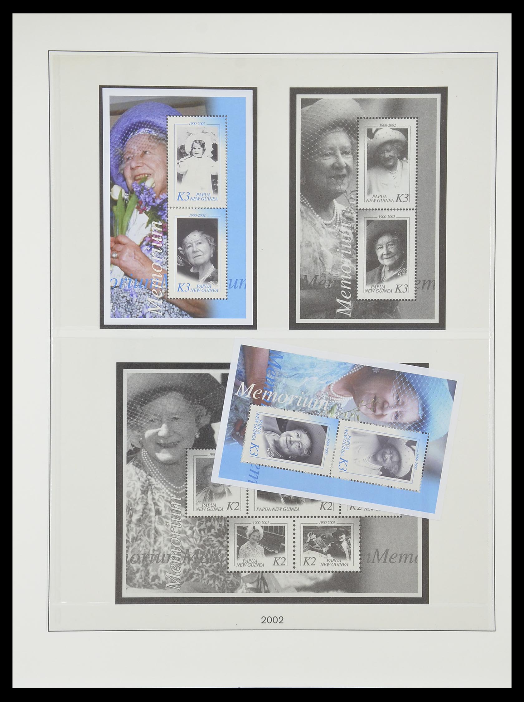 33731 077 - Postzegelverzameling 33731 Papua Nieuw Guinea 1973-2004.