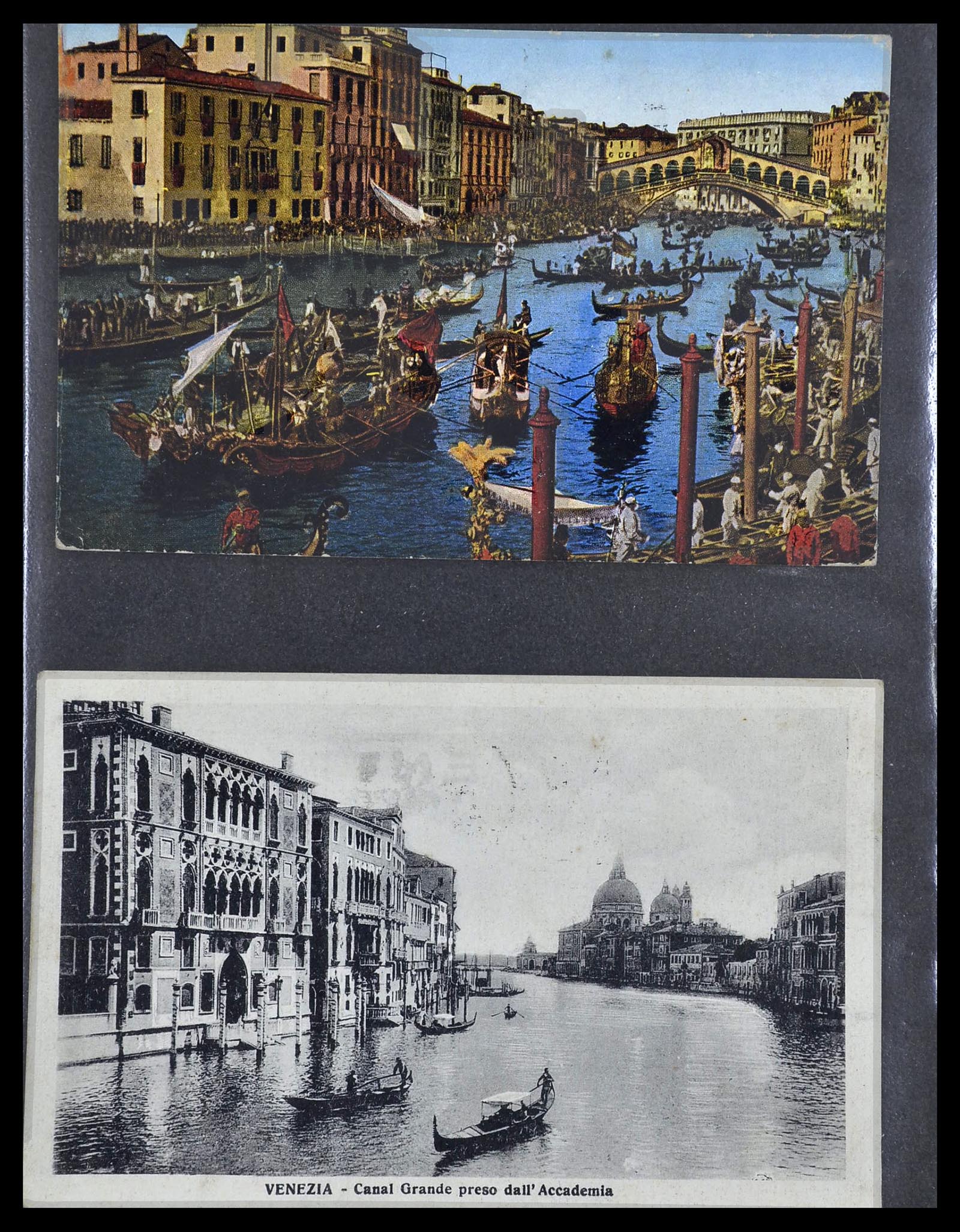 33737 006 - Postzegelverzameling 33737 Italië brieven en kaarten 1856-1945.