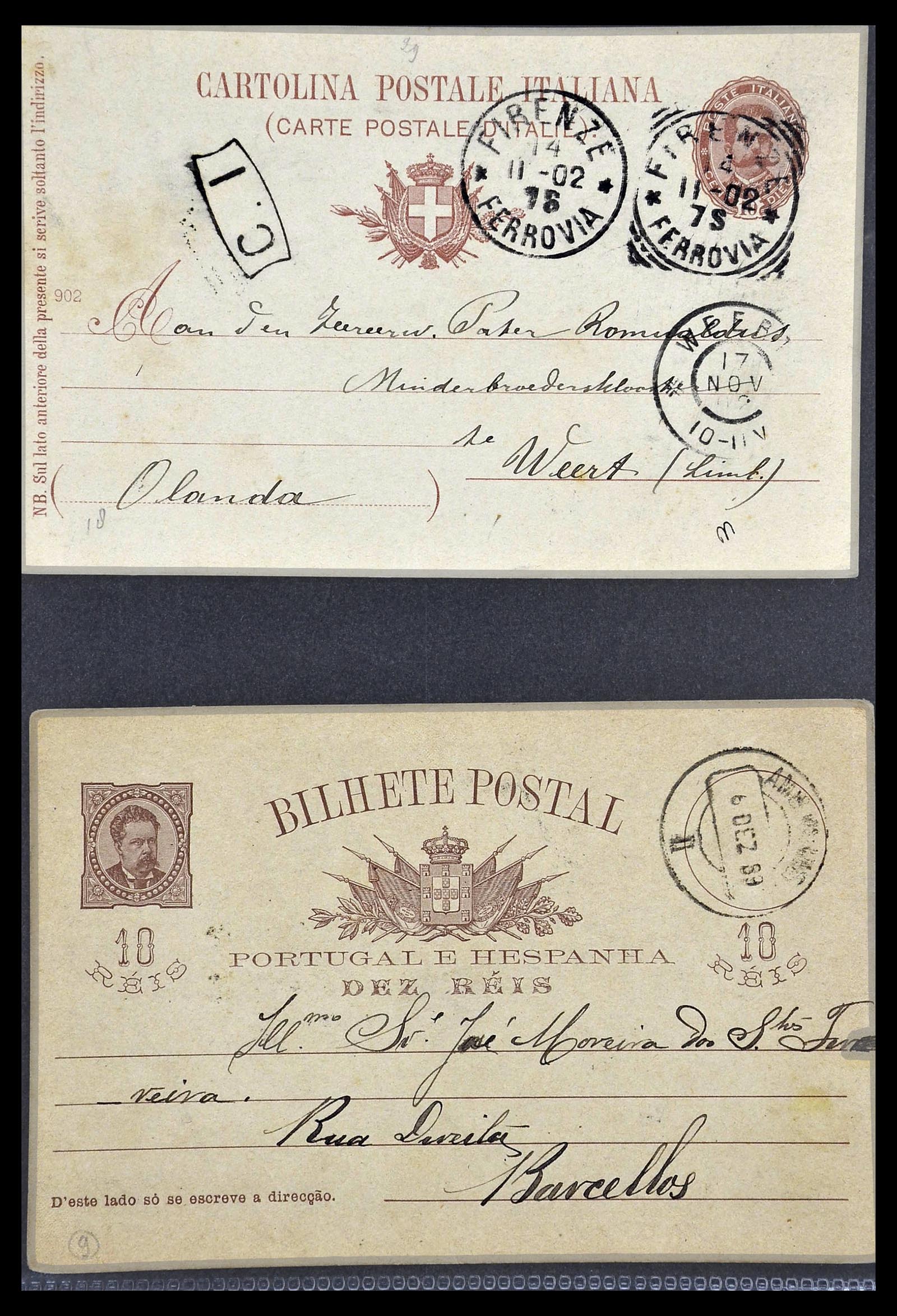 33737 078 - Stamp collection 33737 Italië covers and cards 1856-1945.