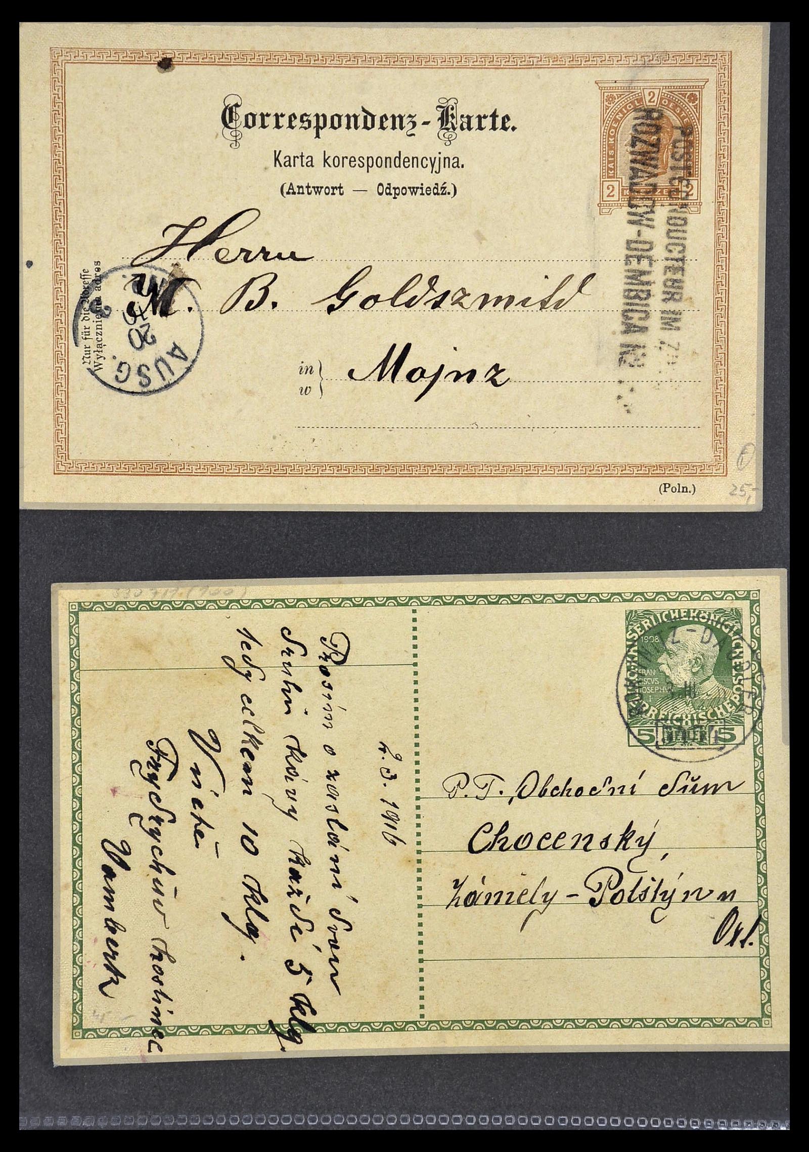 33737 085 - Stamp collection 33737 Italië covers and cards 1856-1945.