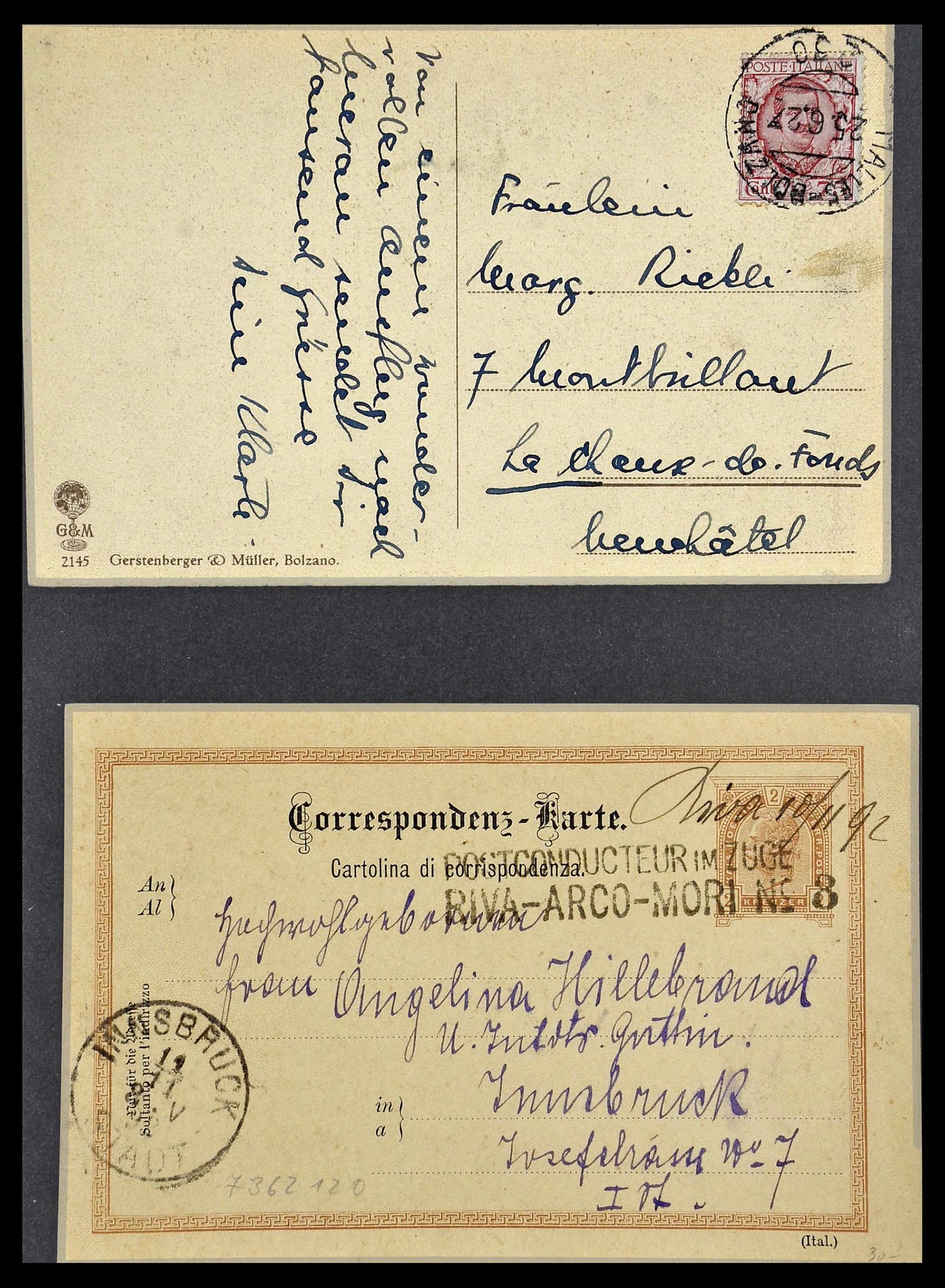 33737 086 - Stamp collection 33737 Italië covers and cards 1856-1945.