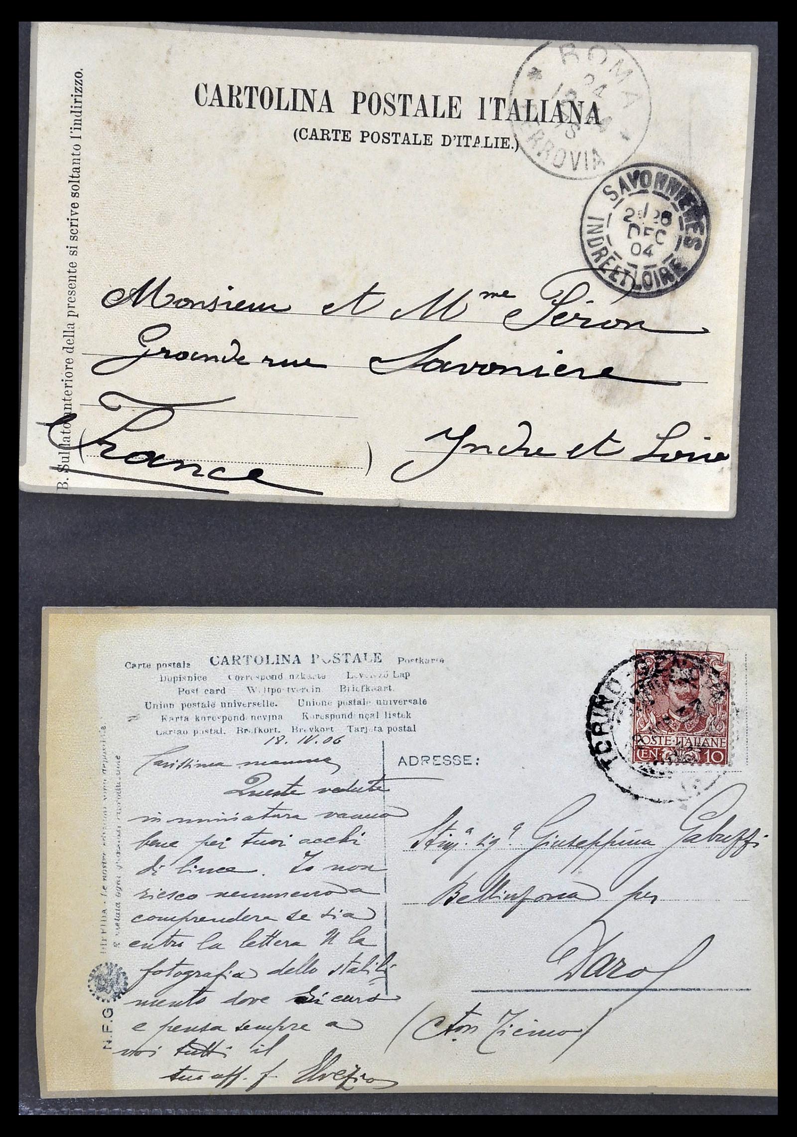 33737 116 - Stamp collection 33737 Italië covers and cards 1856-1945.