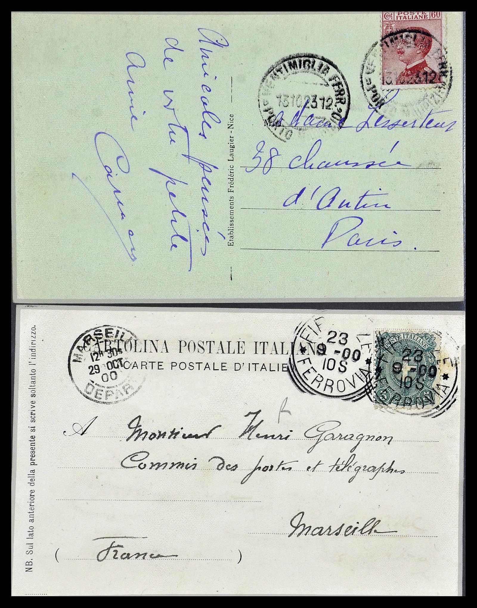 33737 141 - Stamp collection 33737 Italië covers and cards 1856-1945.