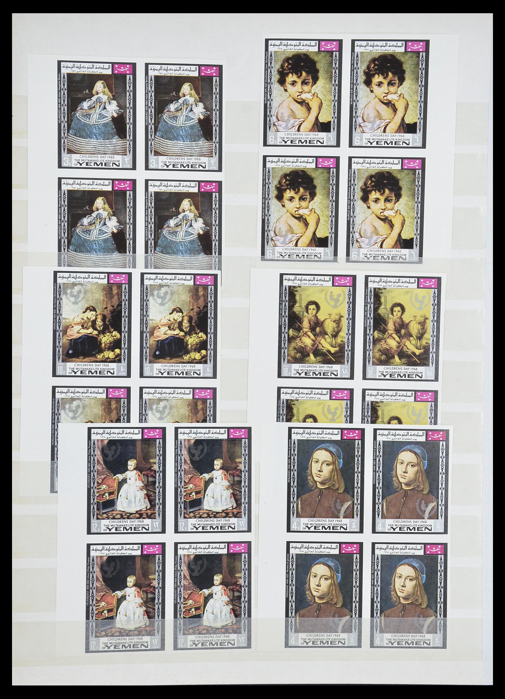 33738 034 - Postzegelverzameling 33738 Jemen 1939-1990.