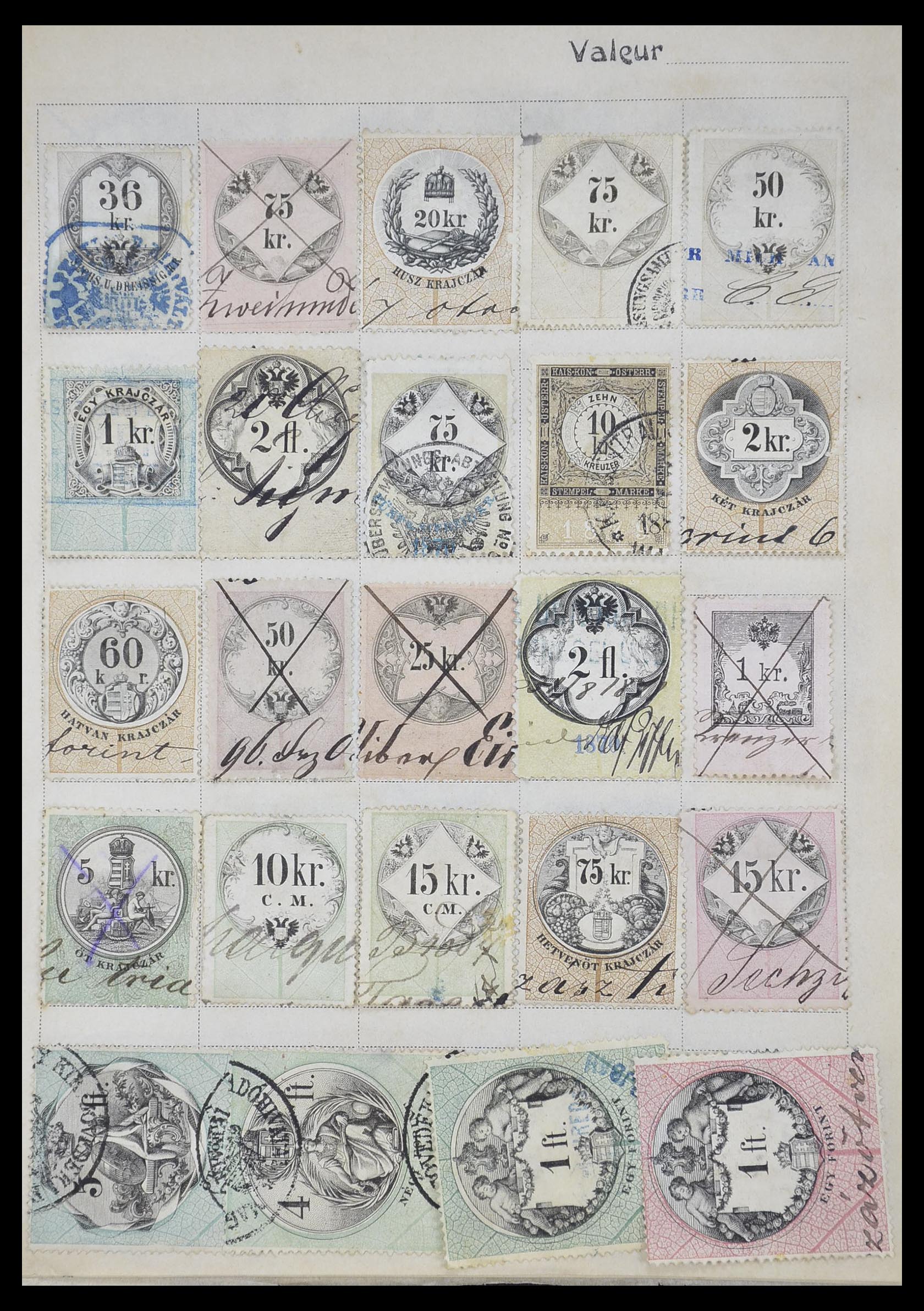 33741 001 - Postzegelverzameling 33741 Wereld klassiek 1850-1900.