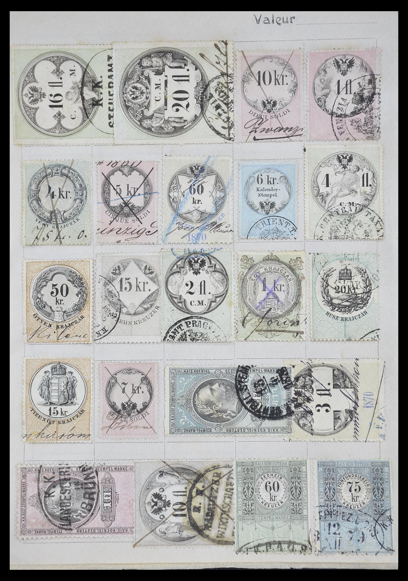 33741 005 - Postzegelverzameling 33741 Wereld klassiek 1850-1900.
