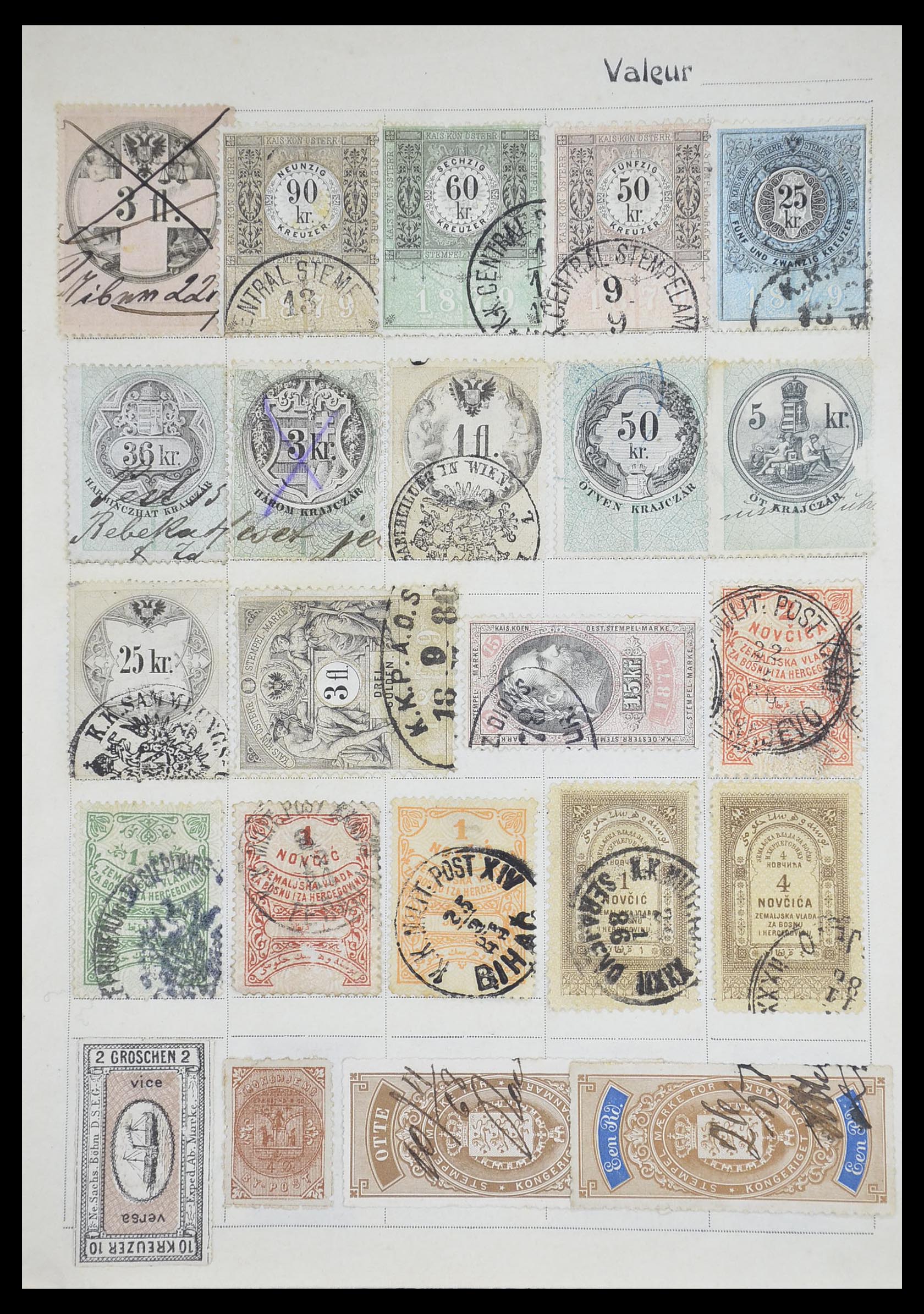 33741 011 - Postzegelverzameling 33741 Wereld klassiek 1850-1900.
