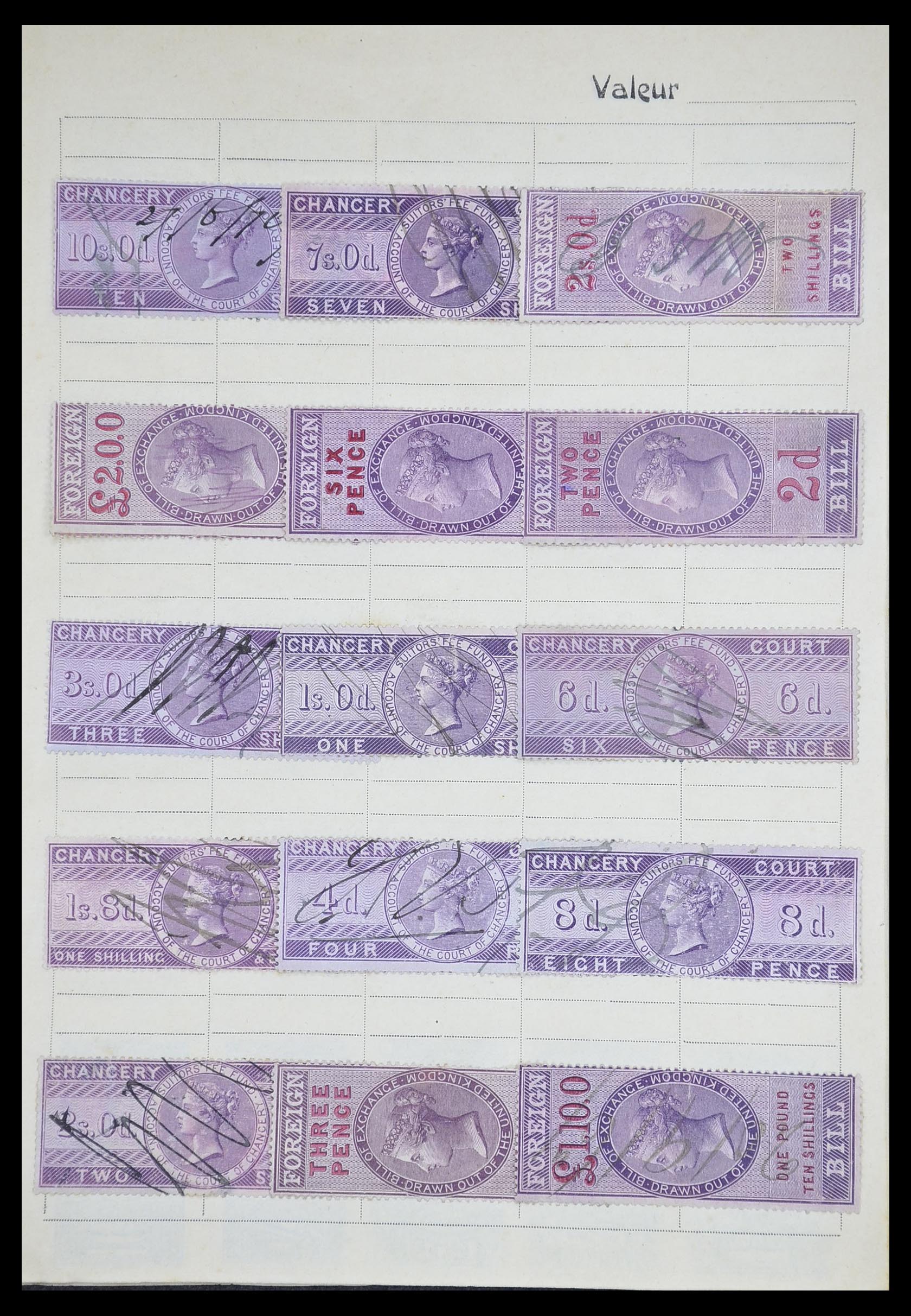 33741 013 - Postzegelverzameling 33741 Wereld klassiek 1850-1900.