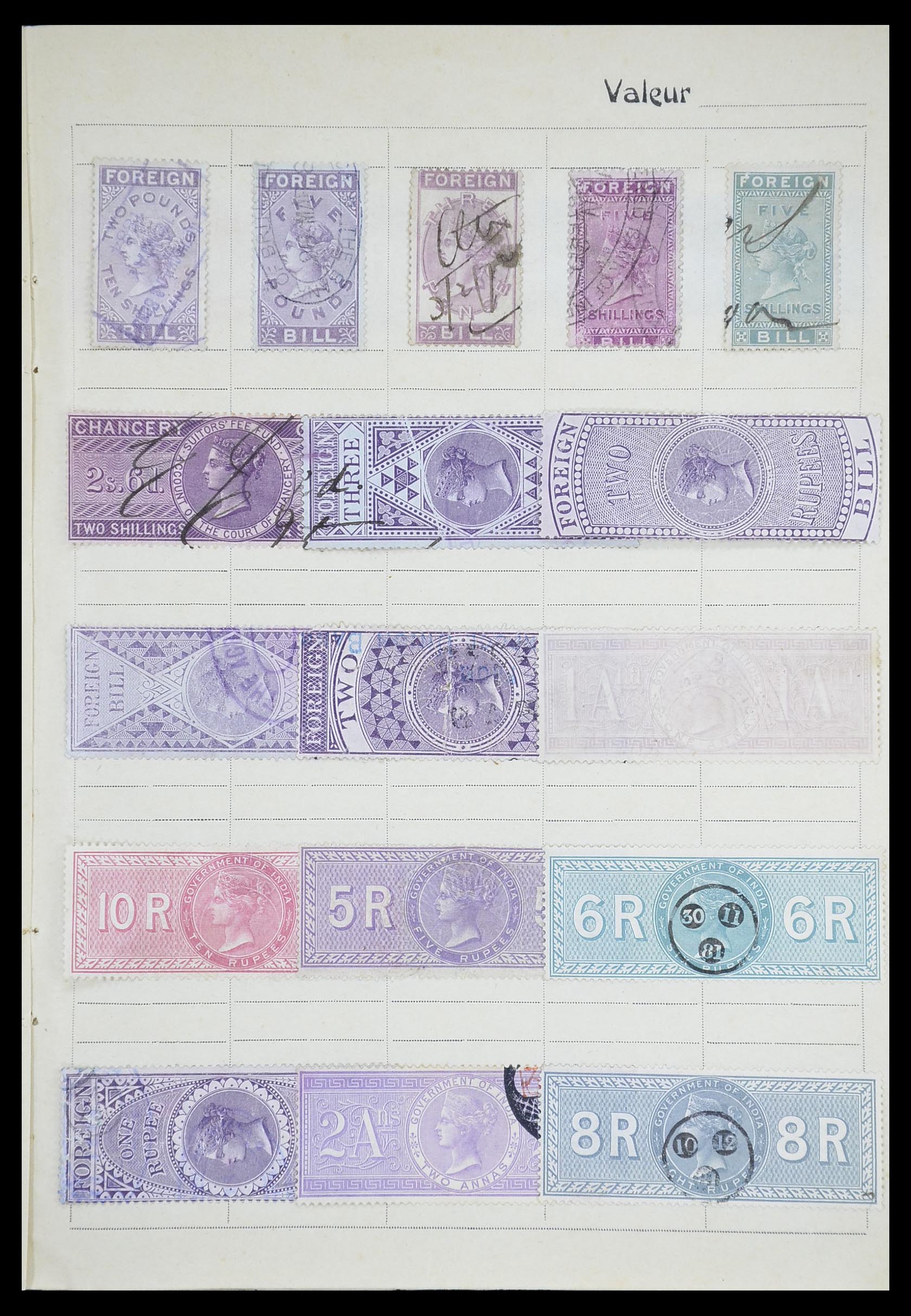 33741 016 - Postzegelverzameling 33741 Wereld klassiek 1850-1900.