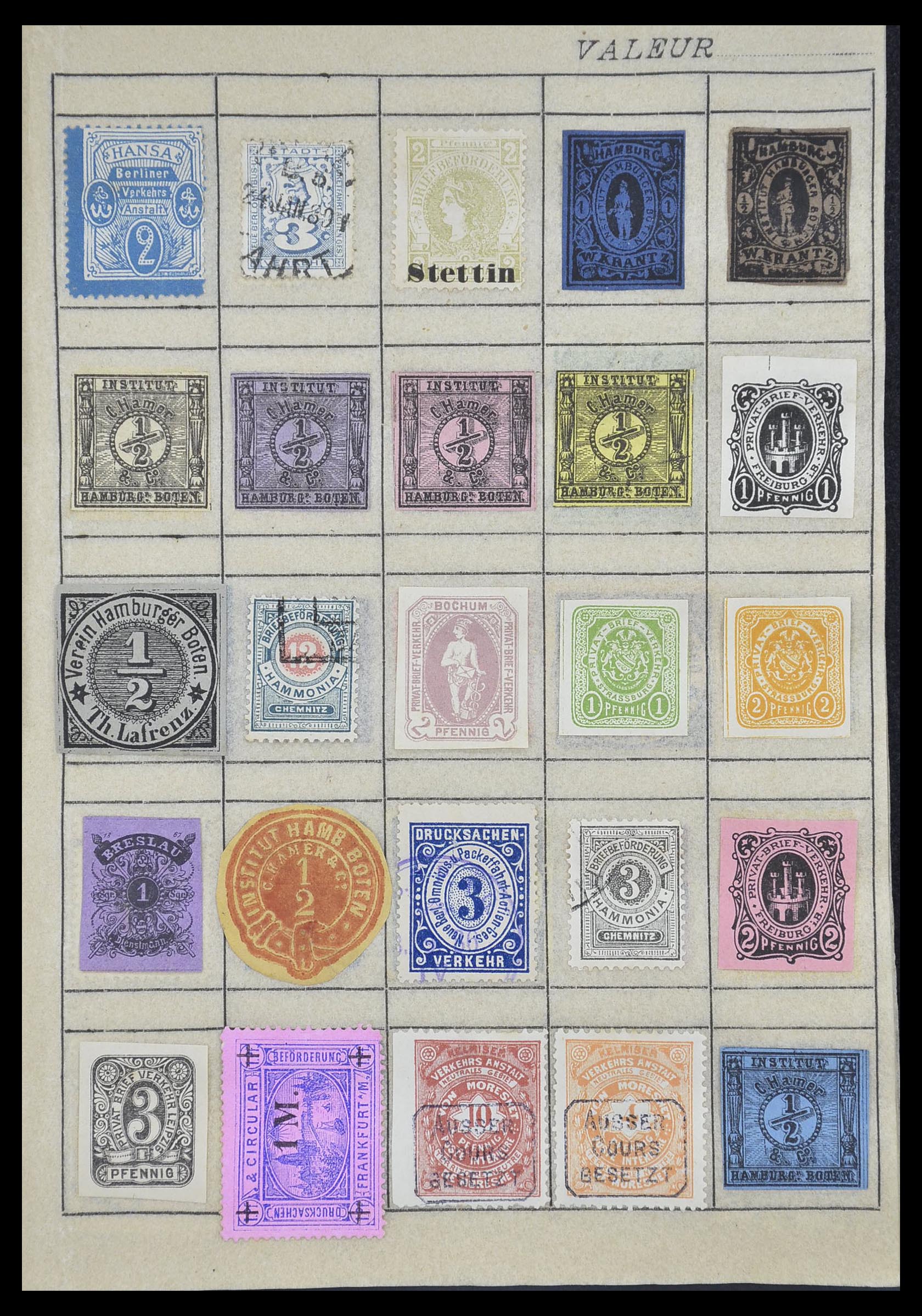 33741 029 - Postzegelverzameling 33741 Wereld klassiek 1850-1900.