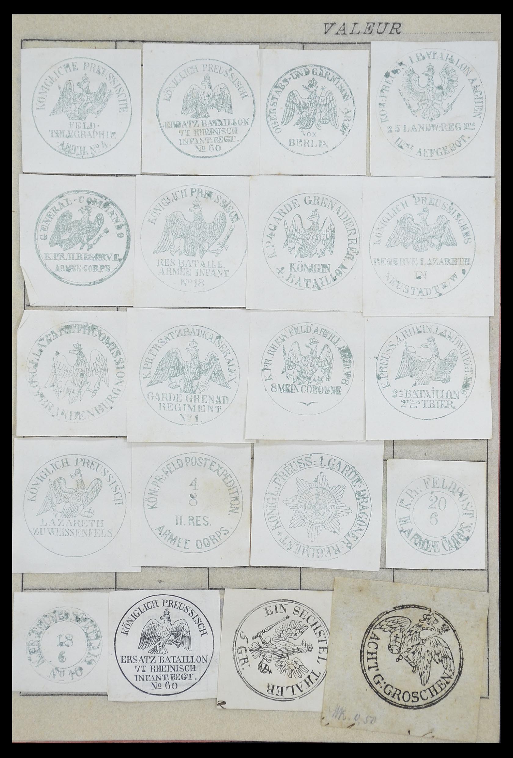 33741 042 - Postzegelverzameling 33741 Wereld klassiek 1850-1900.