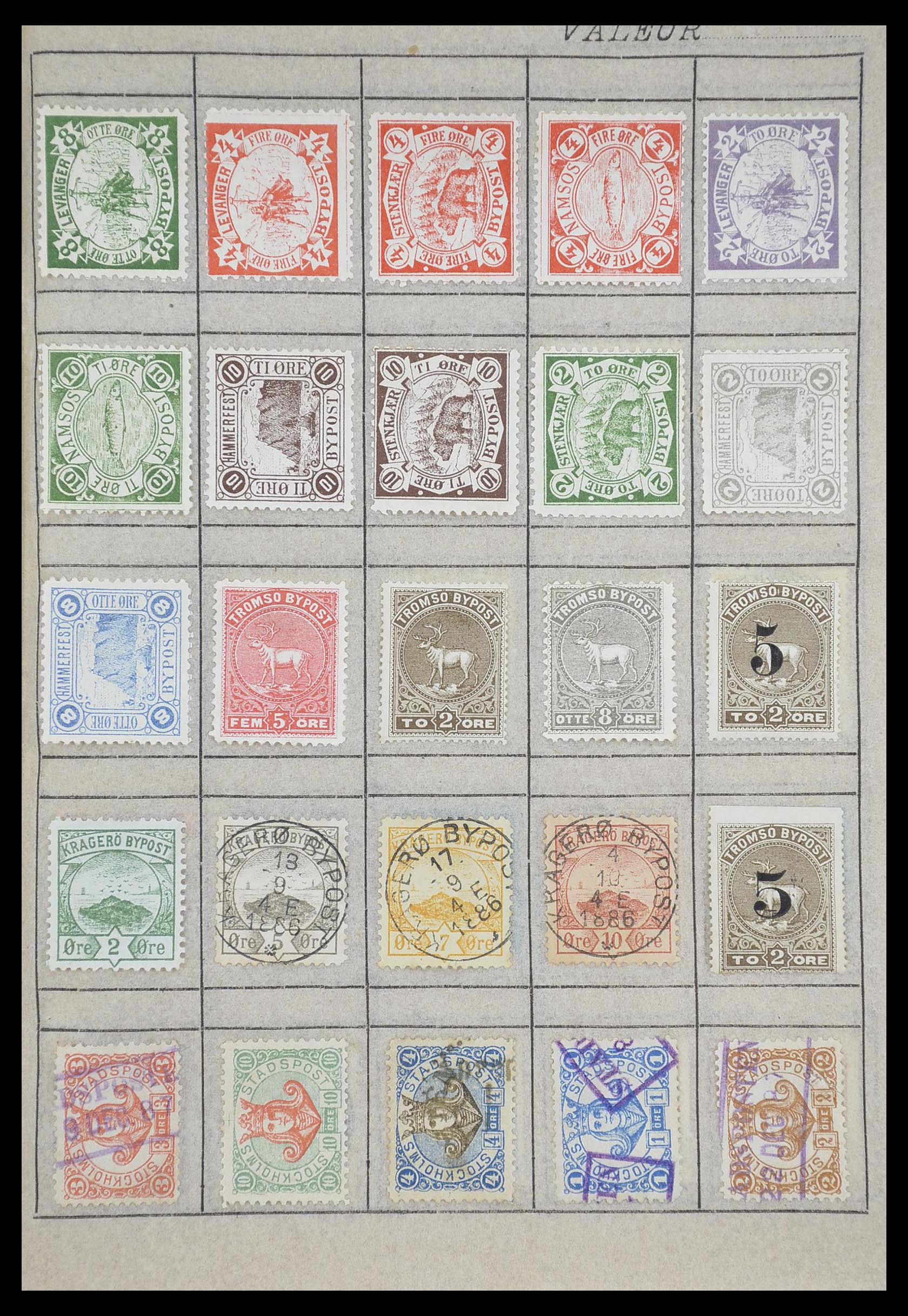 33741 044 - Postzegelverzameling 33741 Wereld klassiek 1850-1900.