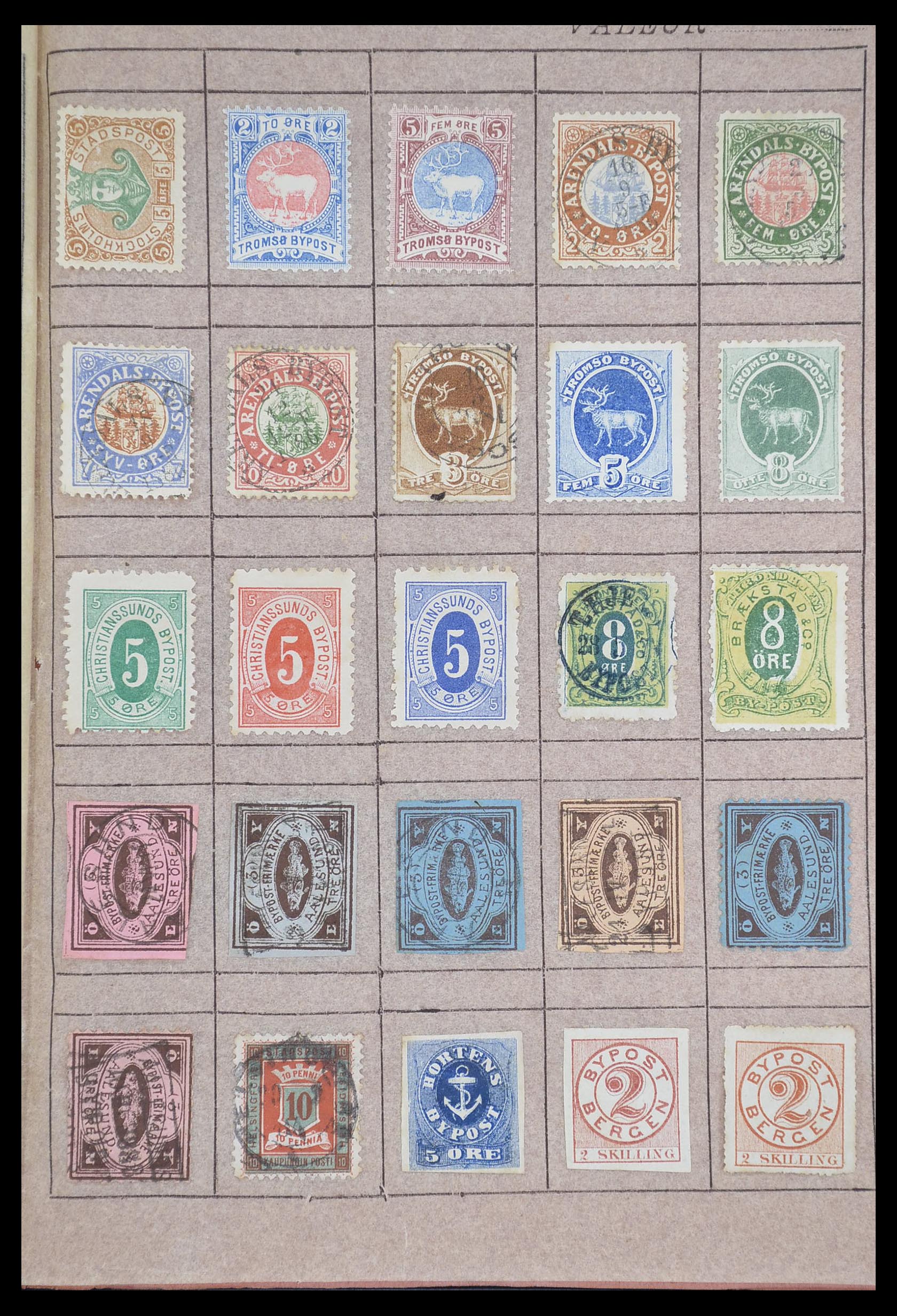 33741 045 - Postzegelverzameling 33741 Wereld klassiek 1850-1900.