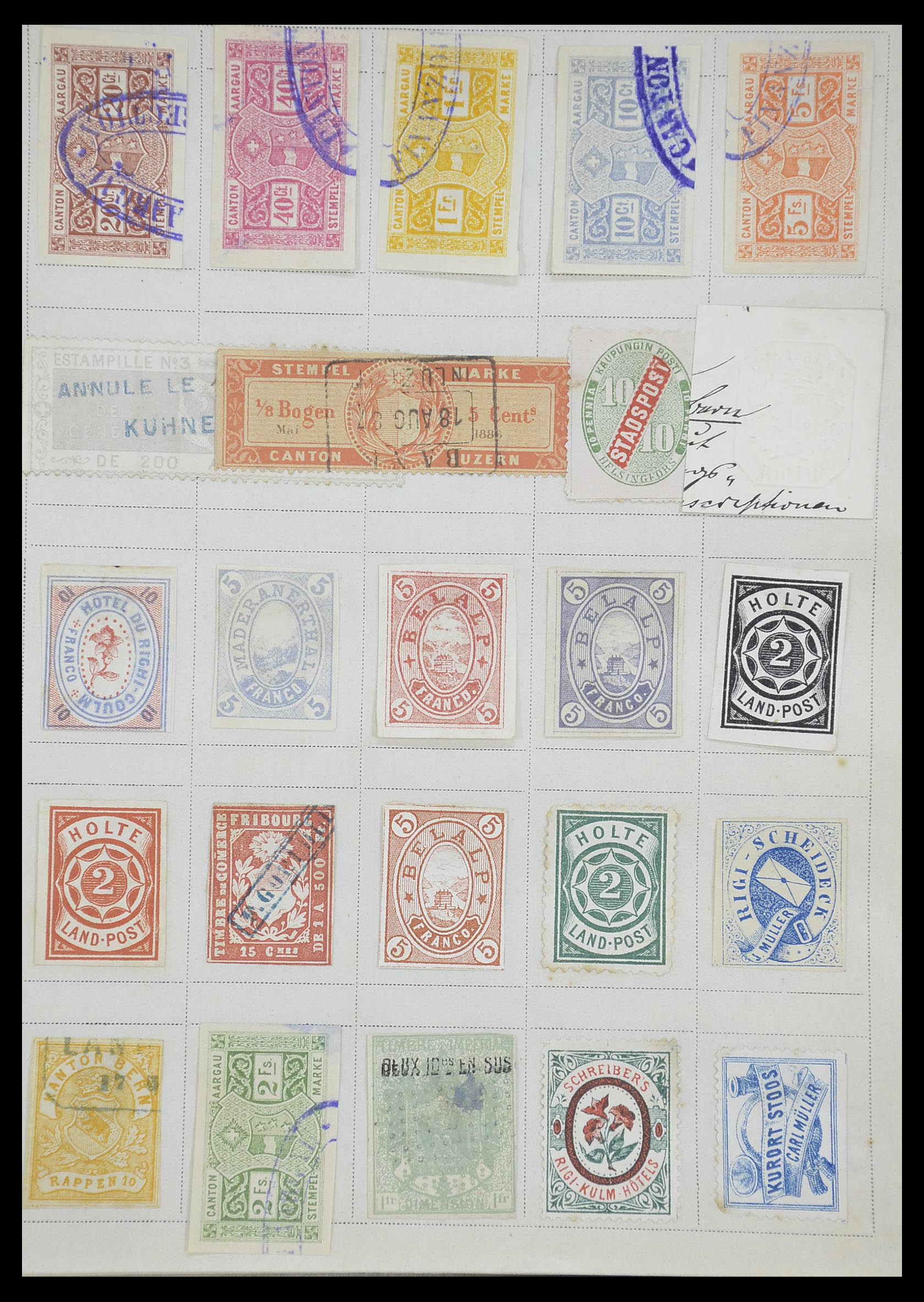 33741 046 - Postzegelverzameling 33741 Wereld klassiek 1850-1900.