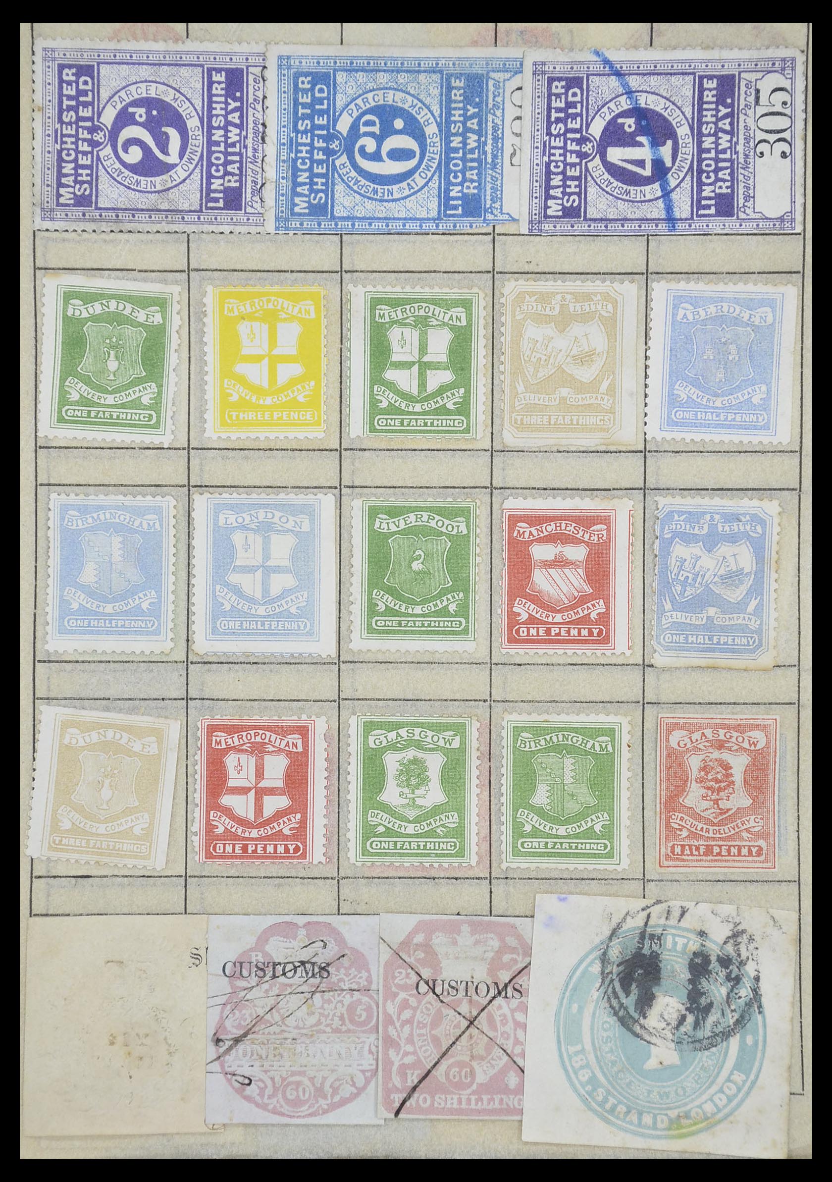 33741 048 - Postzegelverzameling 33741 Wereld klassiek 1850-1900.