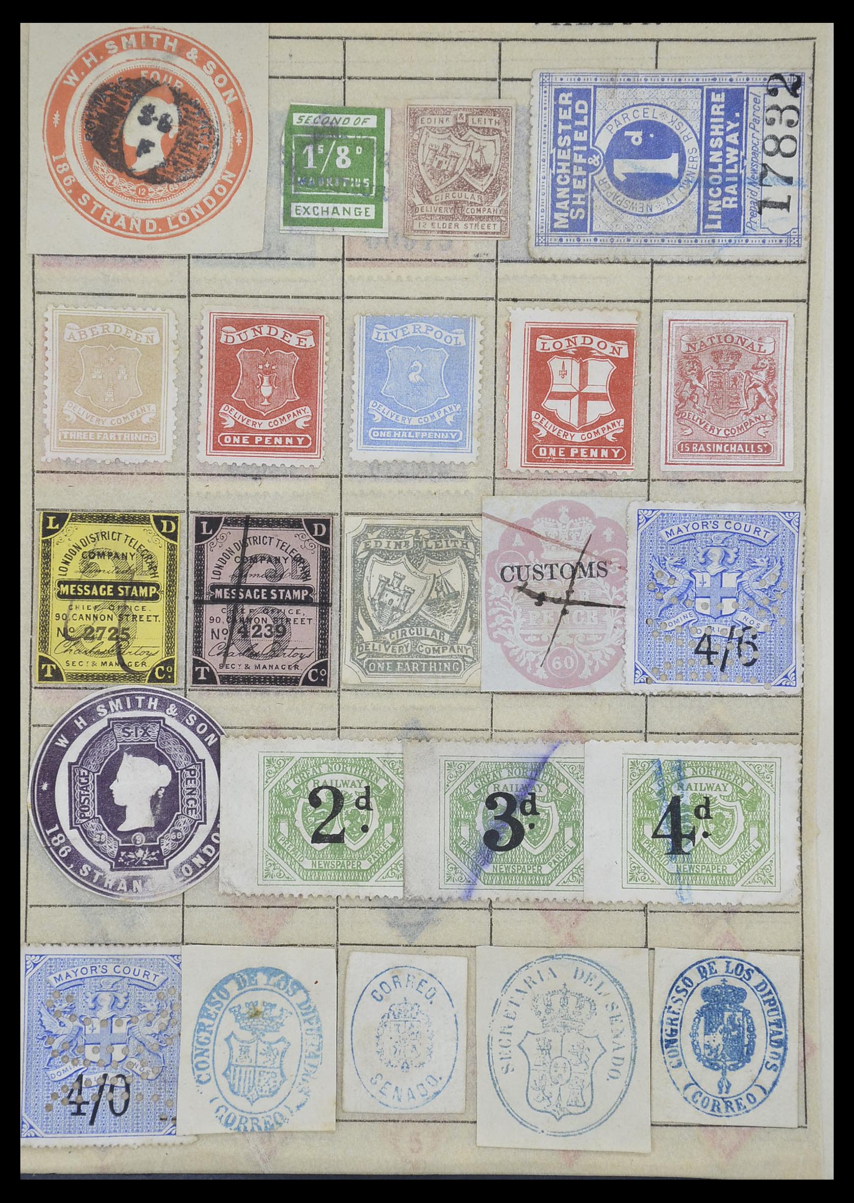 33741 050 - Postzegelverzameling 33741 Wereld klassiek 1850-1900.