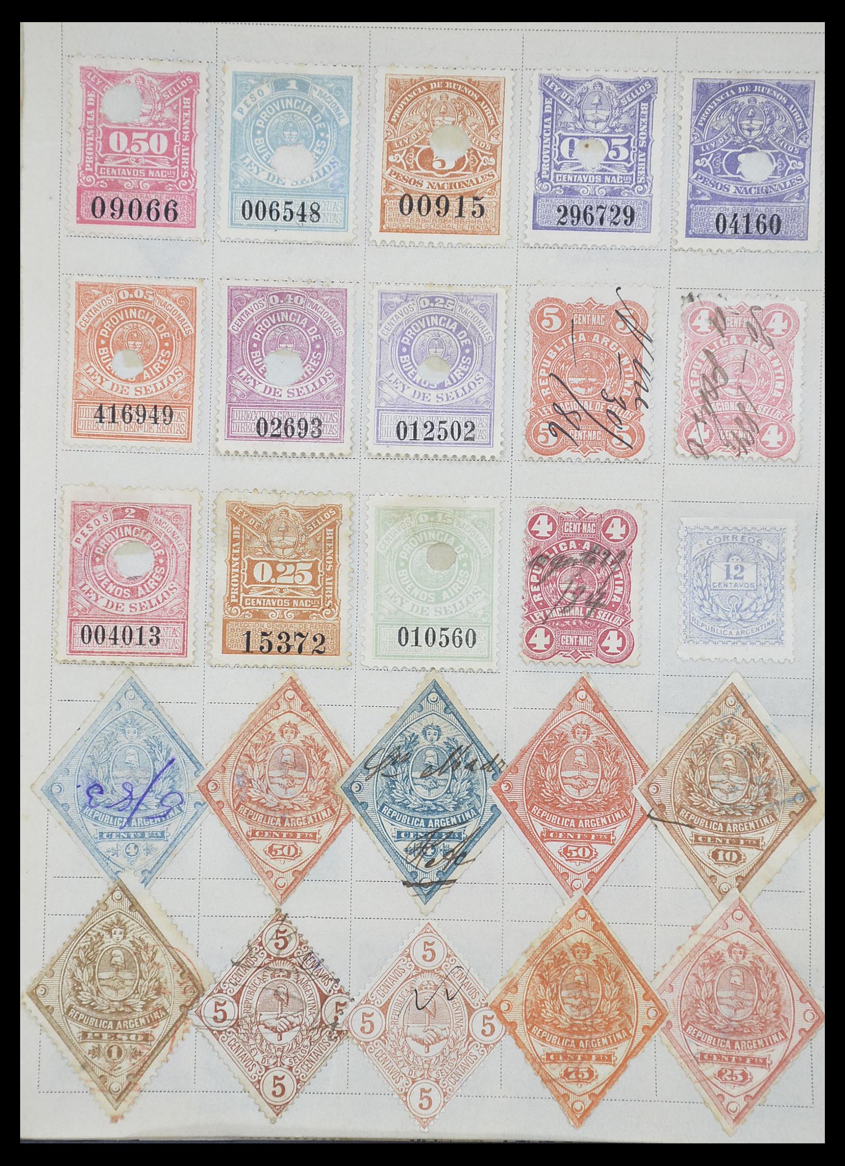 33741 051 - Postzegelverzameling 33741 Wereld klassiek 1850-1900.