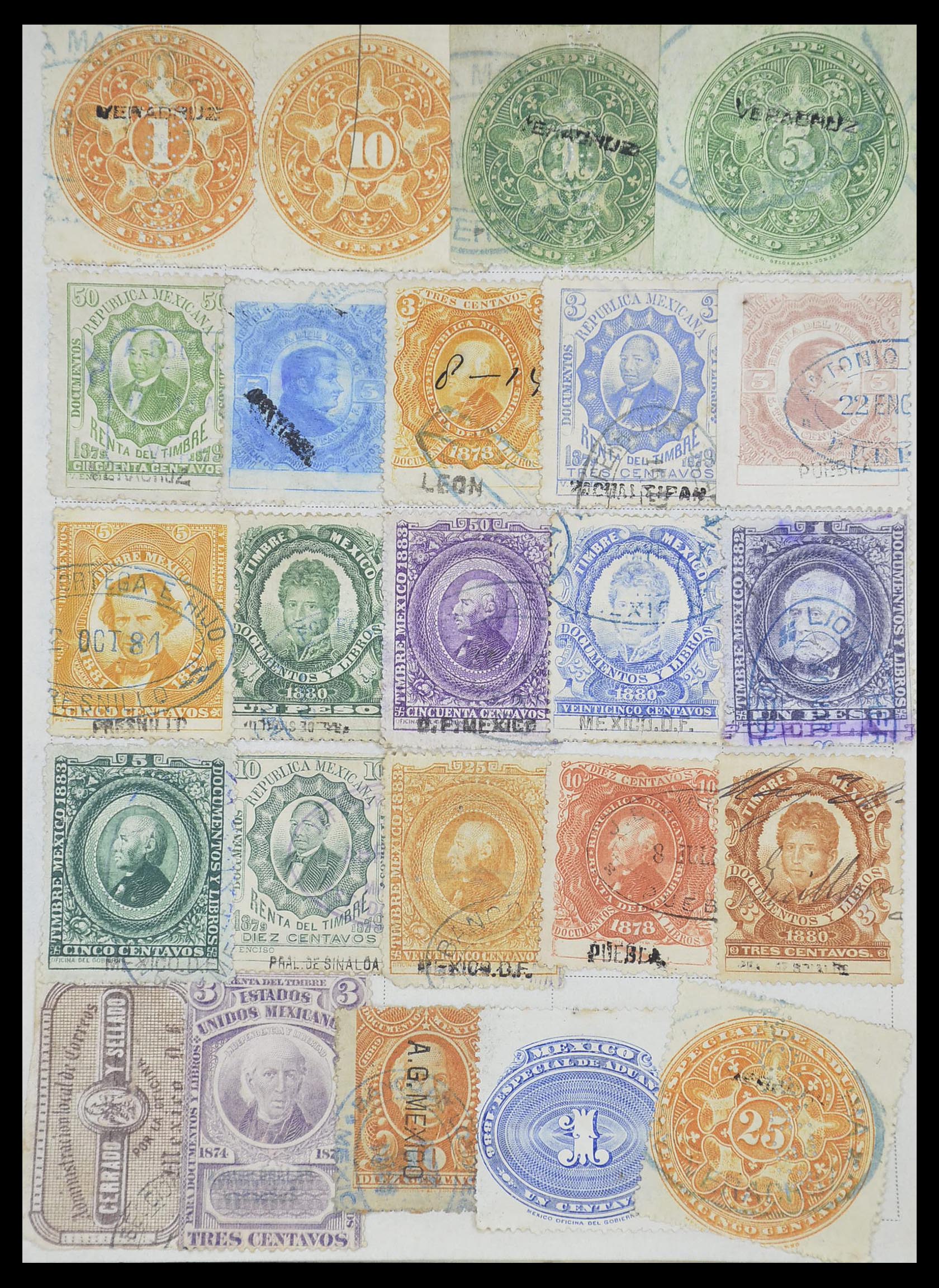33741 057 - Postzegelverzameling 33741 Wereld klassiek 1850-1900.