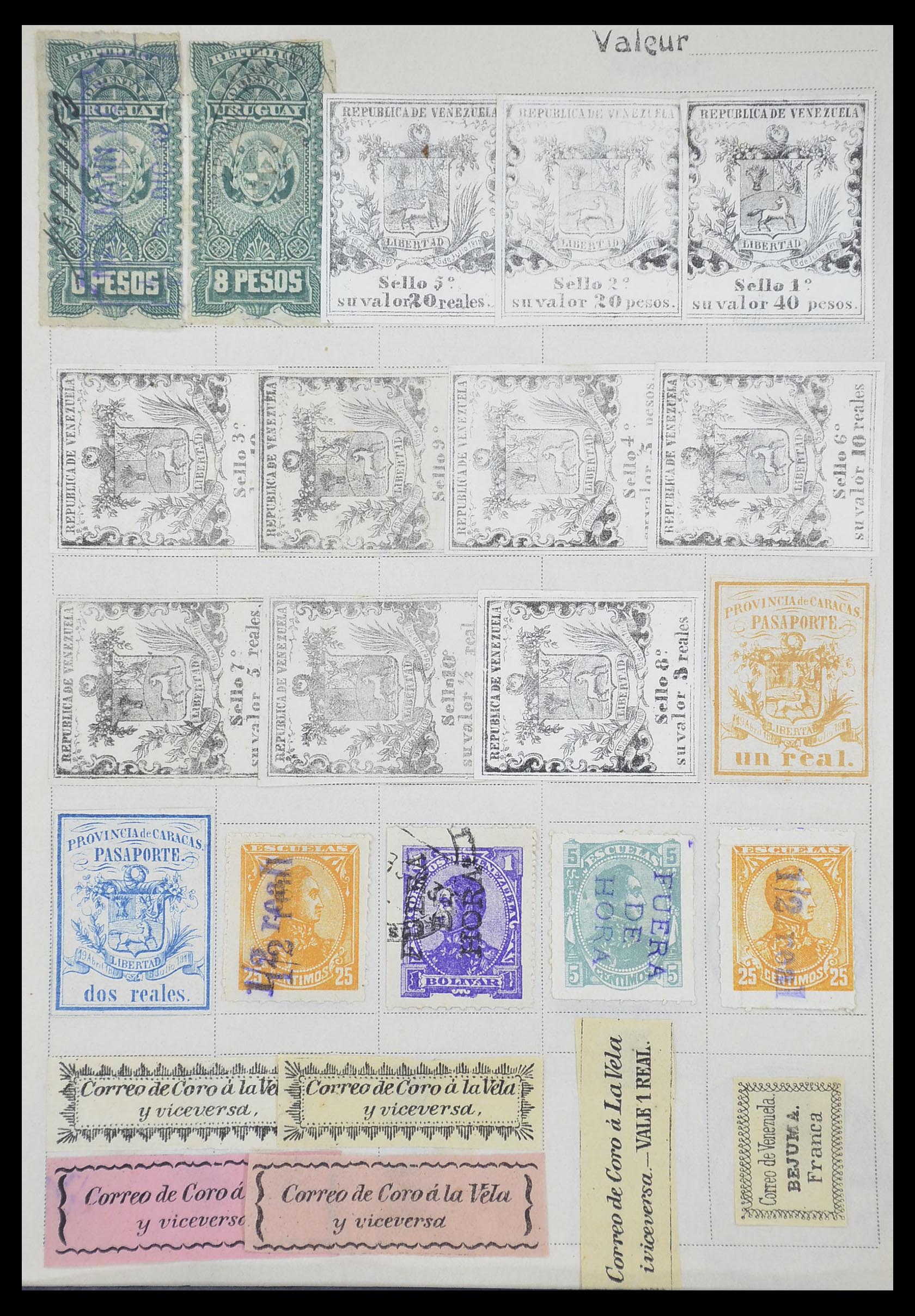 33741 060 - Postzegelverzameling 33741 Wereld klassiek 1850-1900.