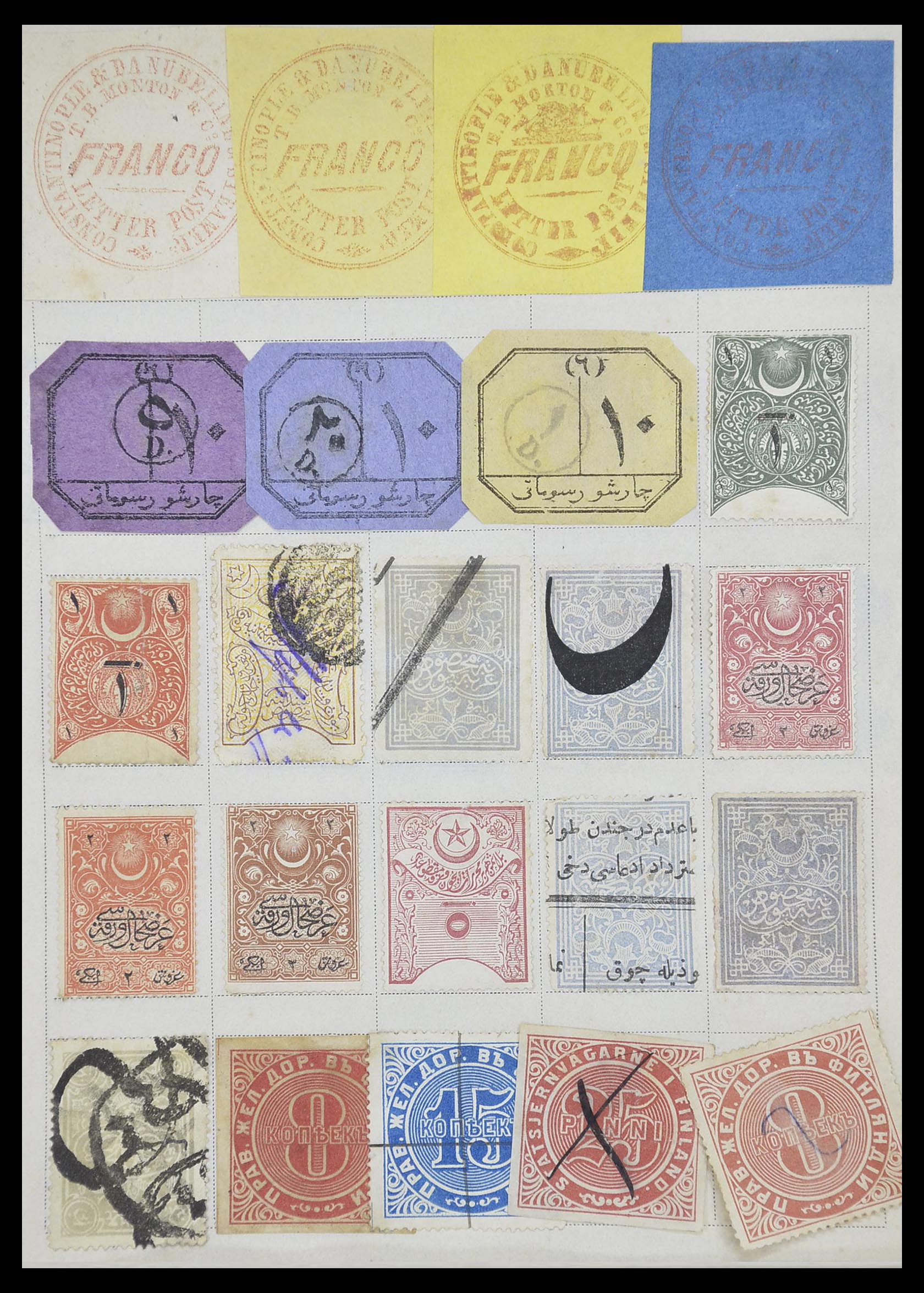 33741 064 - Postzegelverzameling 33741 Wereld klassiek 1850-1900.