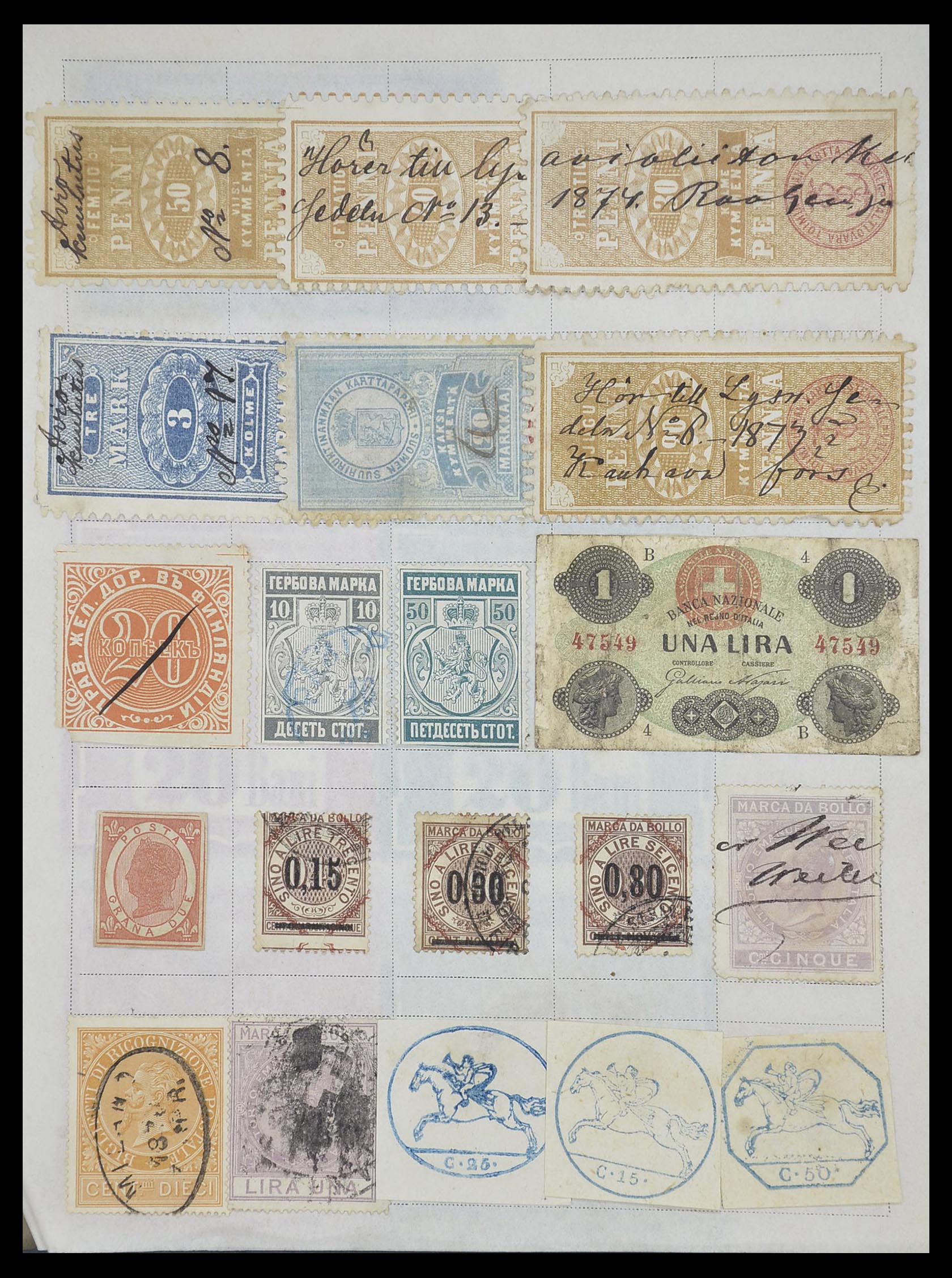 33741 065 - Postzegelverzameling 33741 Wereld klassiek 1850-1900.