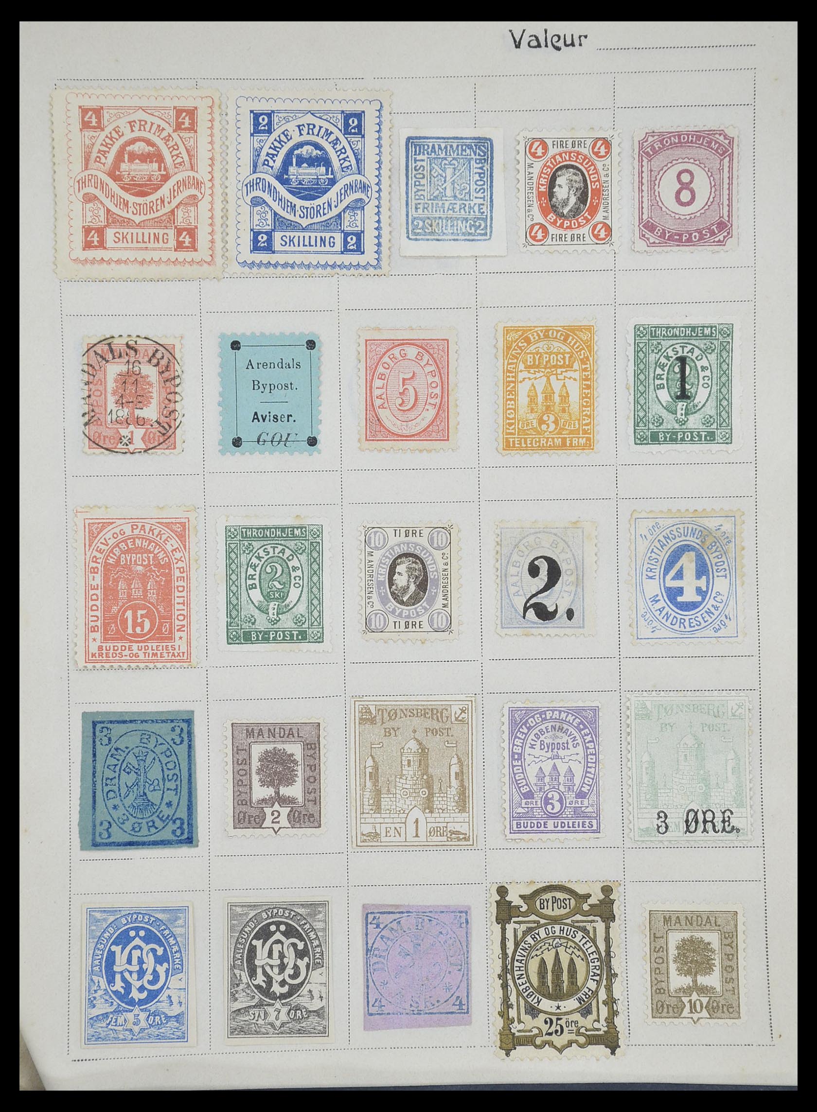 33741 068 - Postzegelverzameling 33741 Wereld klassiek 1850-1900.