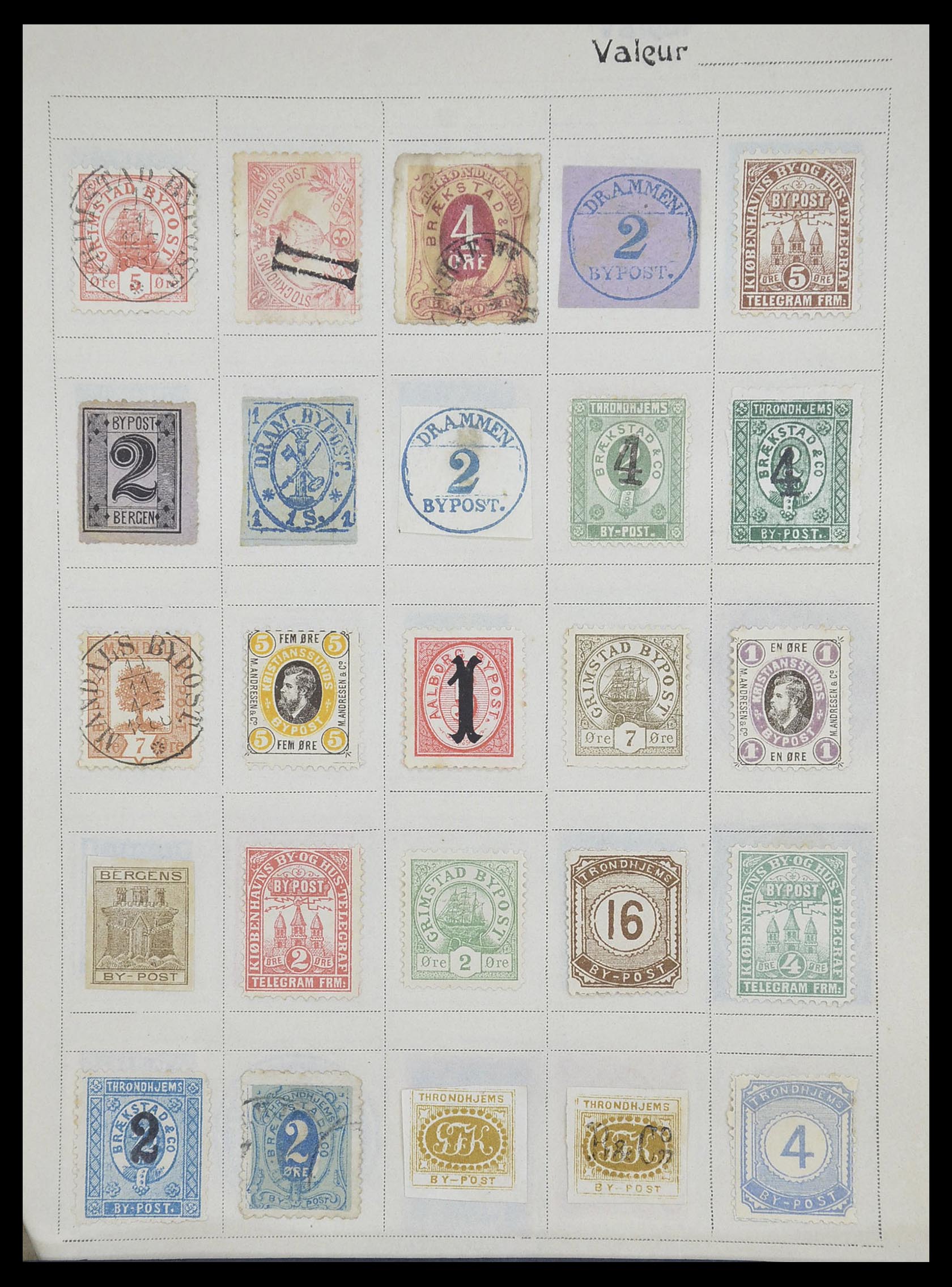 33741 069 - Postzegelverzameling 33741 Wereld klassiek 1850-1900.