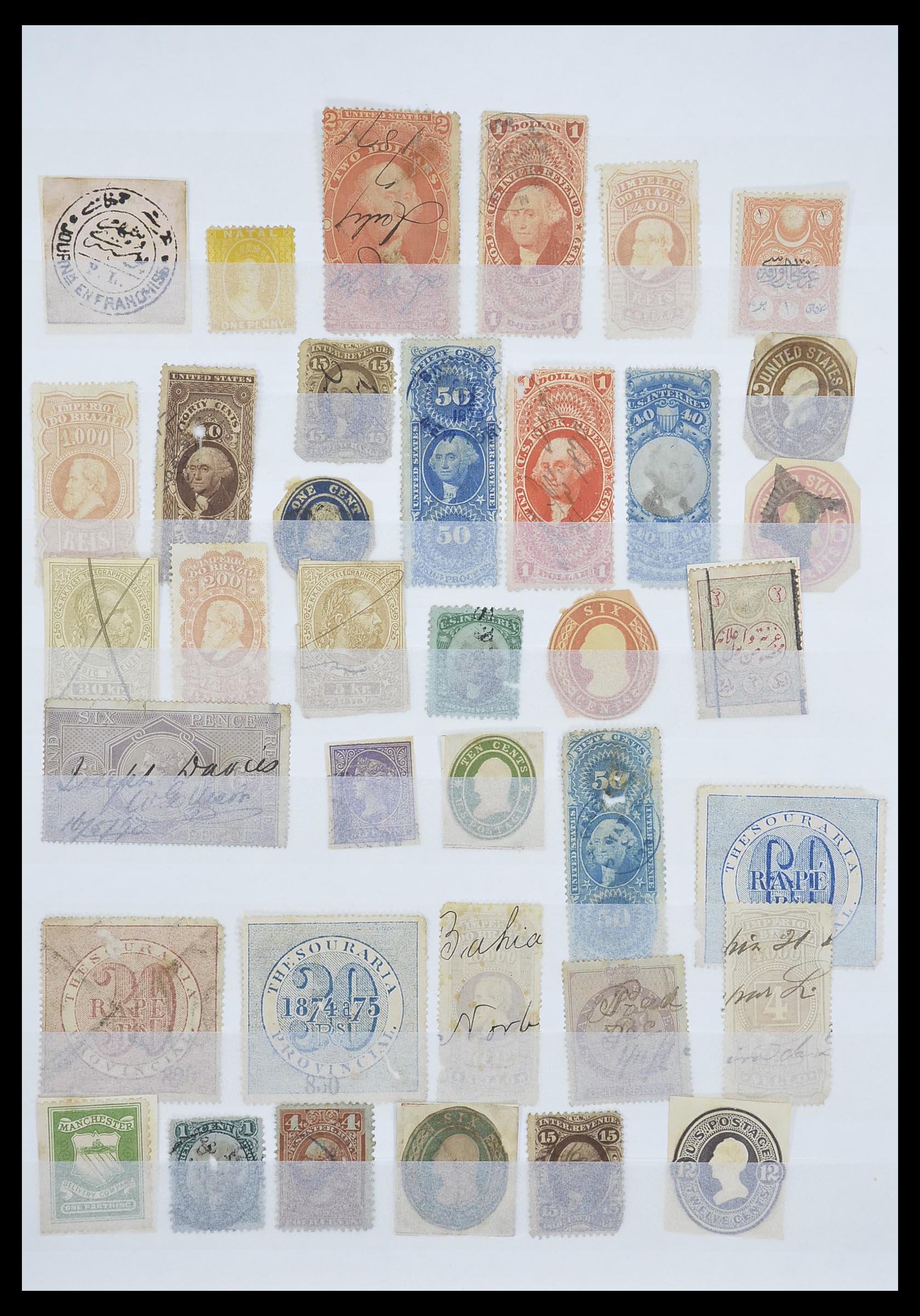 33741 075 - Postzegelverzameling 33741 Wereld klassiek 1850-1900.
