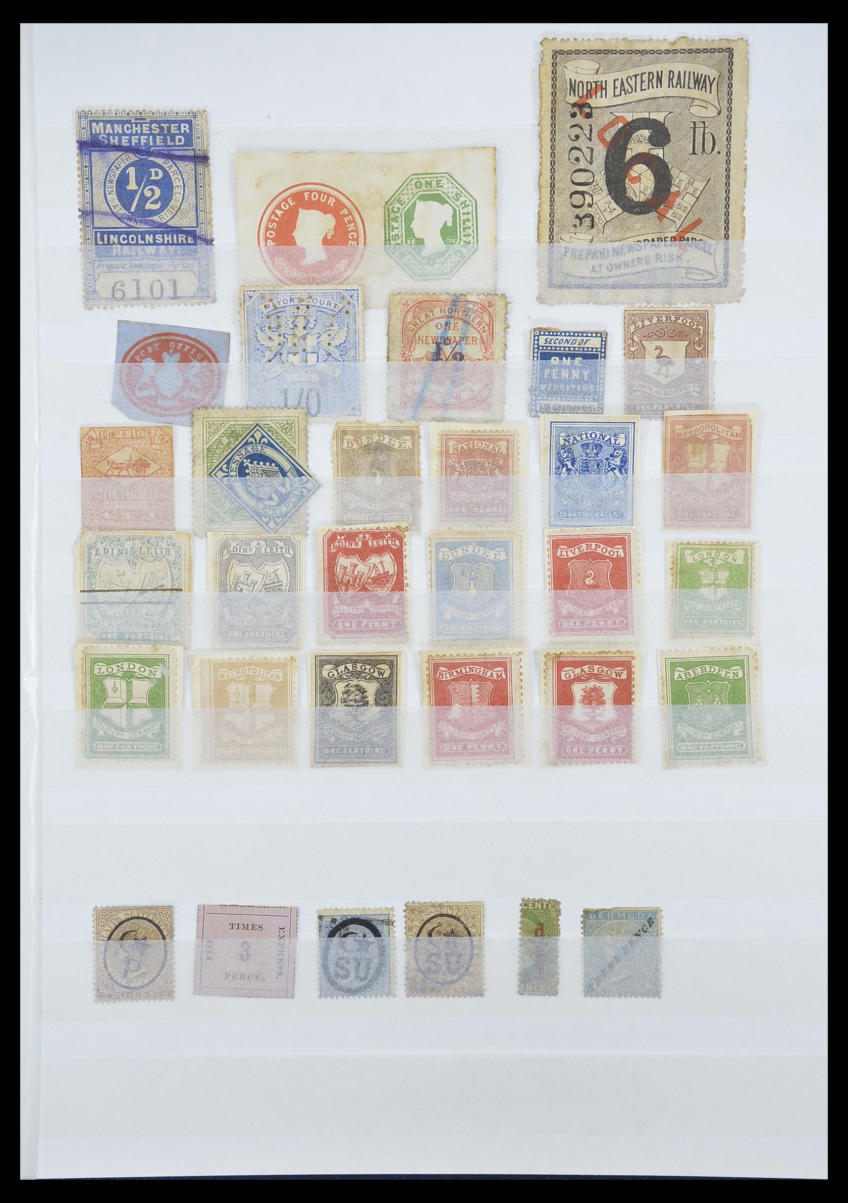 33741 078 - Postzegelverzameling 33741 Wereld klassiek 1850-1900.