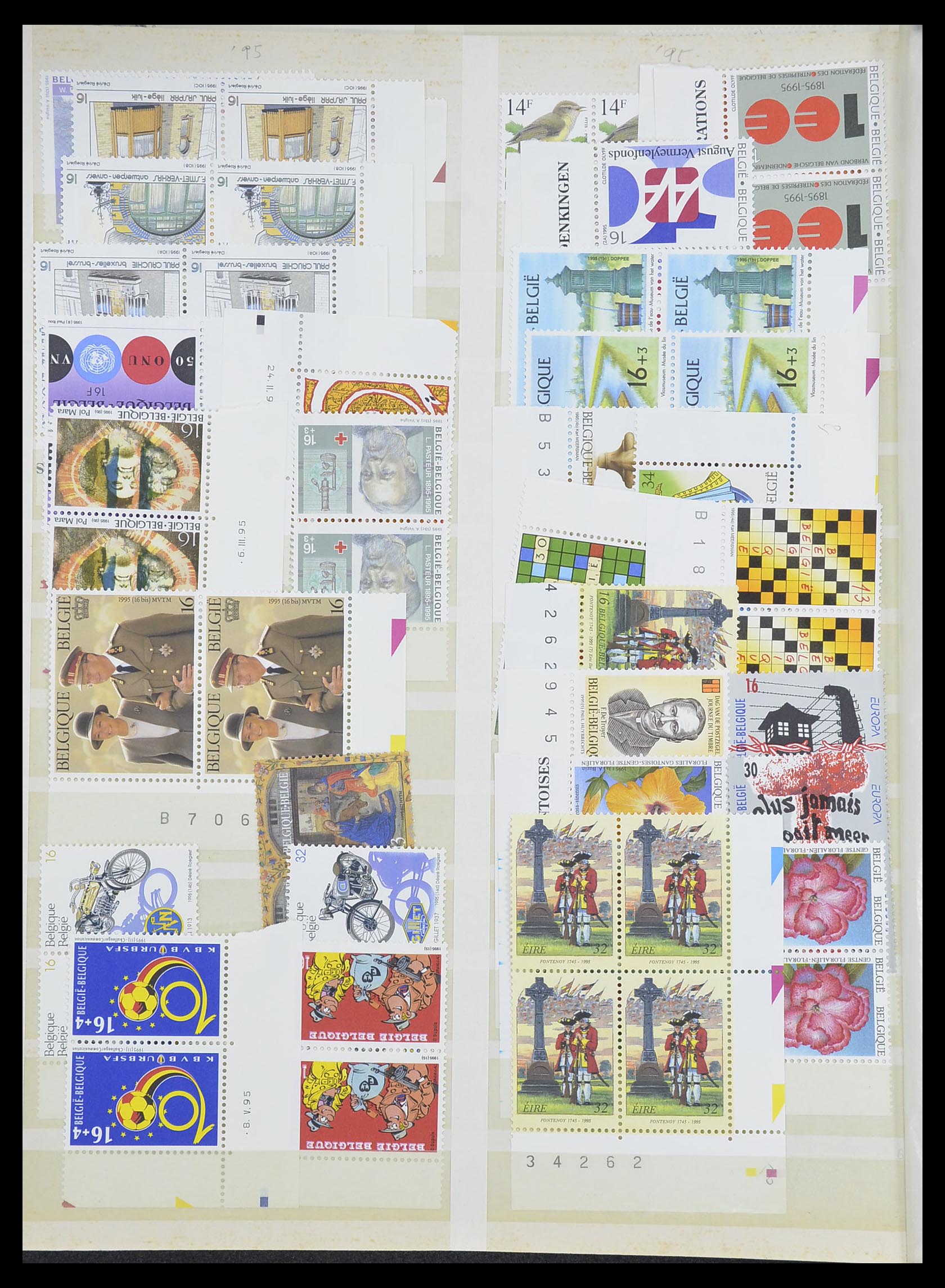 33743 005 - Stamp collection 33743 Belgium 1961-2000.