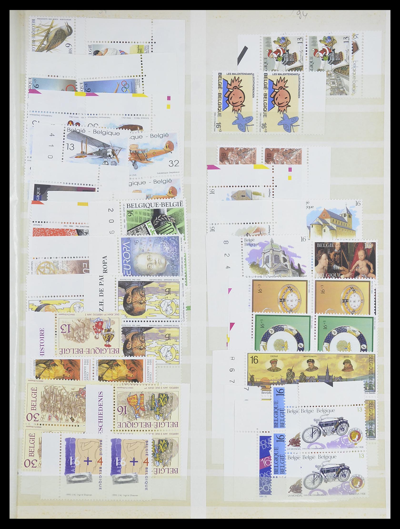 33743 006 - Postzegelverzameling 33743 België 1961-2000.