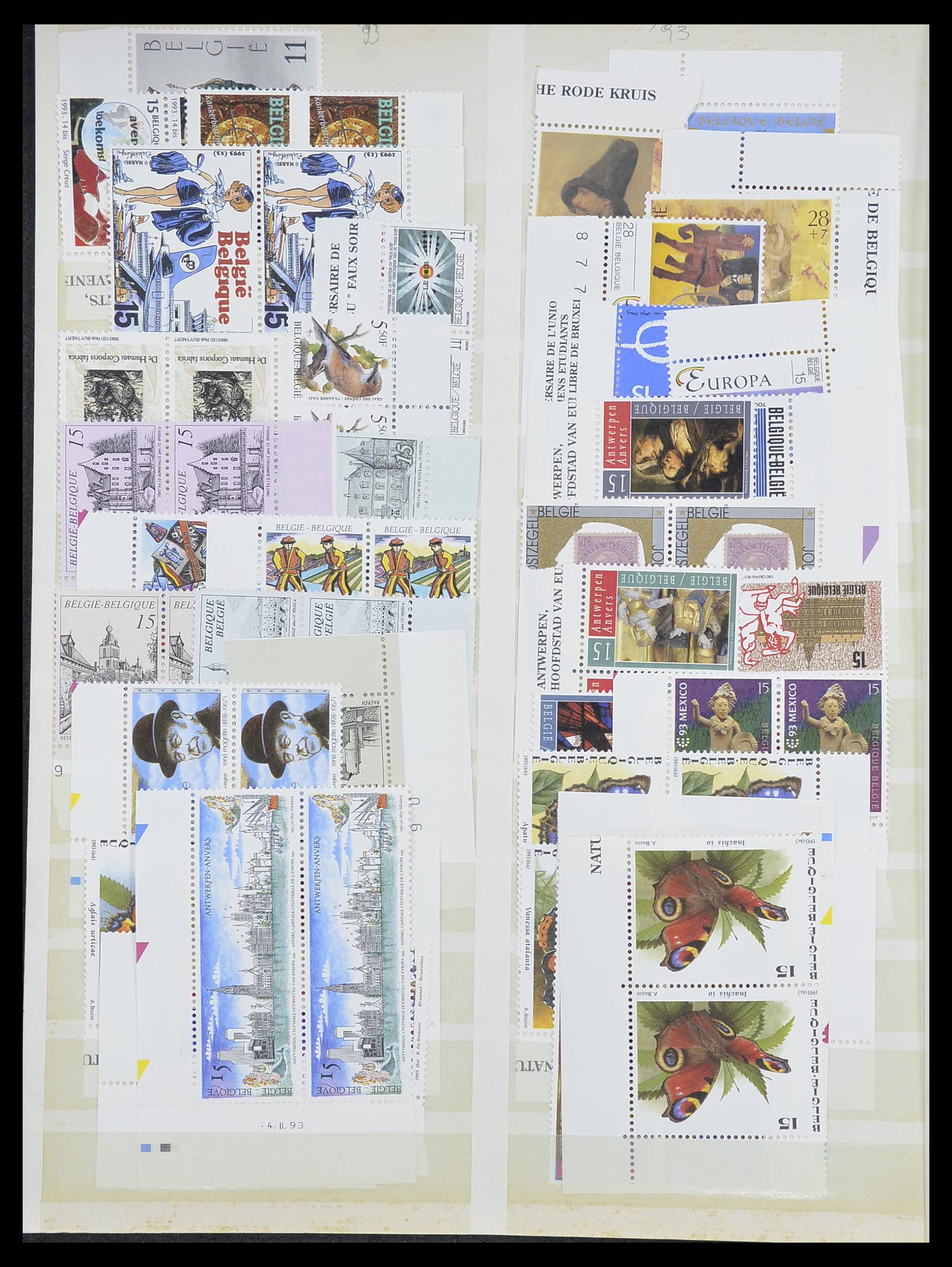 33743 007 - Postzegelverzameling 33743 België 1961-2000.