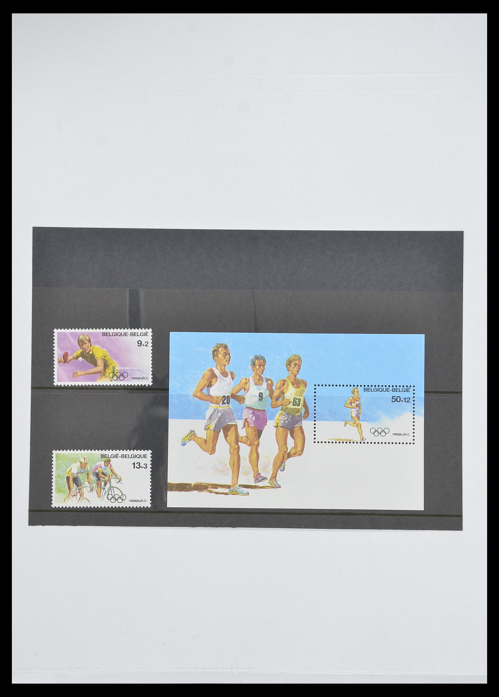 33743 021 - Stamp collection 33743 Belgium 1961-2000.
