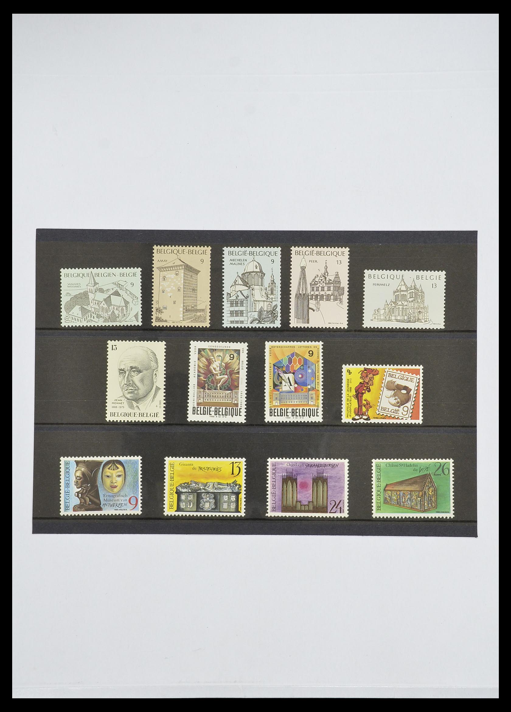 33743 022 - Postzegelverzameling 33743 België 1961-2000.