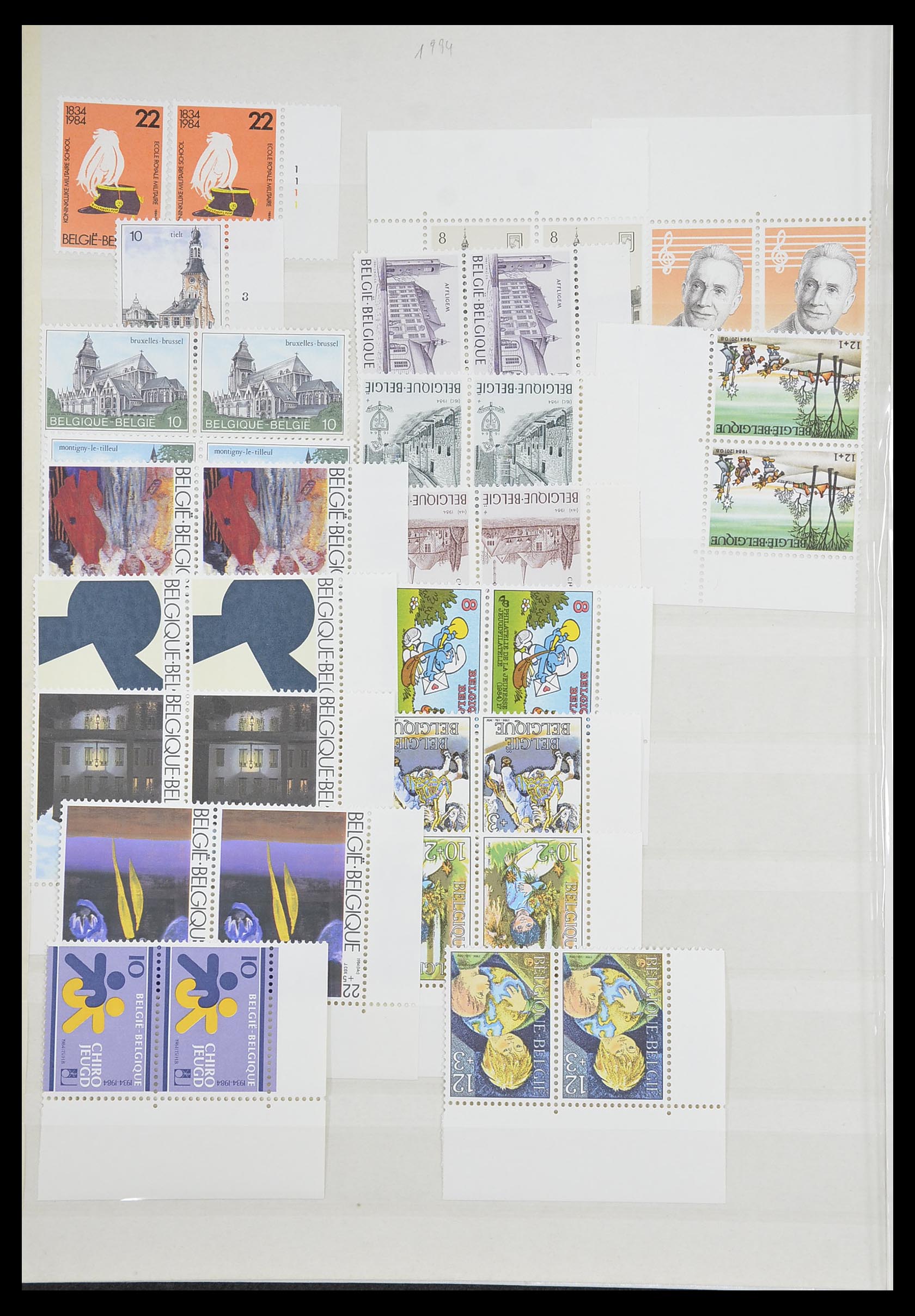 33743 035 - Postzegelverzameling 33743 België 1961-2000.