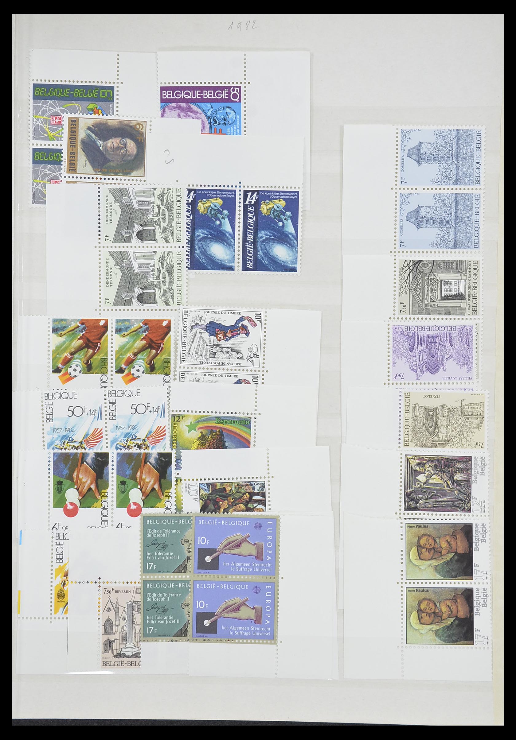 33743 038 - Stamp collection 33743 Belgium 1961-2000.