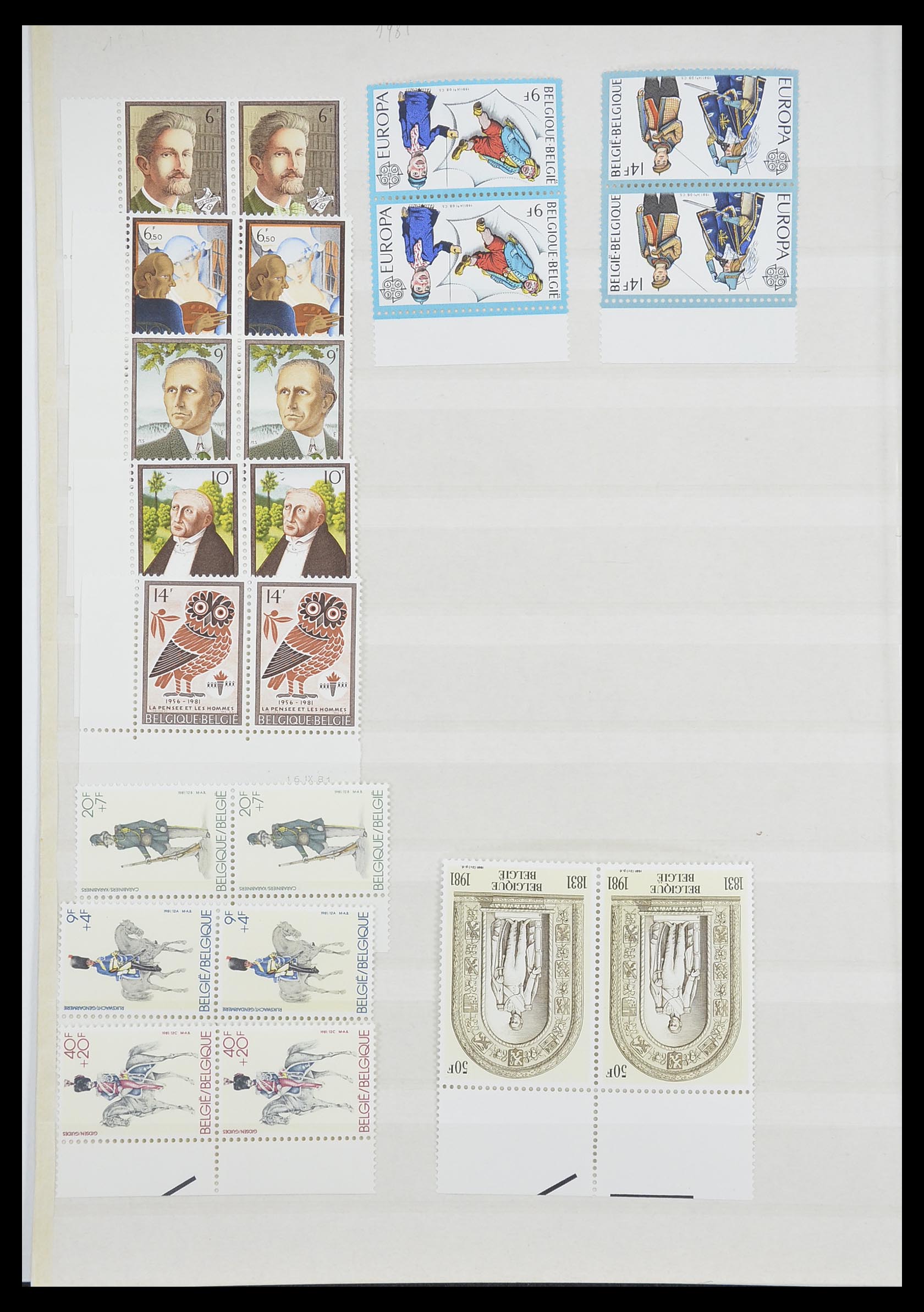 33743 041 - Stamp collection 33743 Belgium 1961-2000.