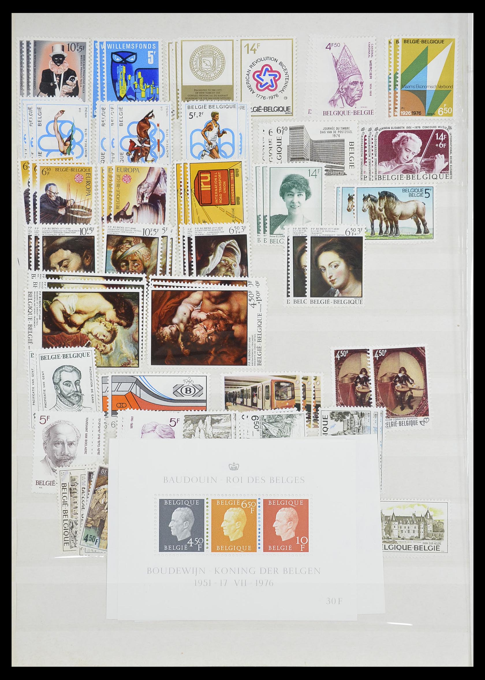 33743 047 - Postzegelverzameling 33743 België 1961-2000.