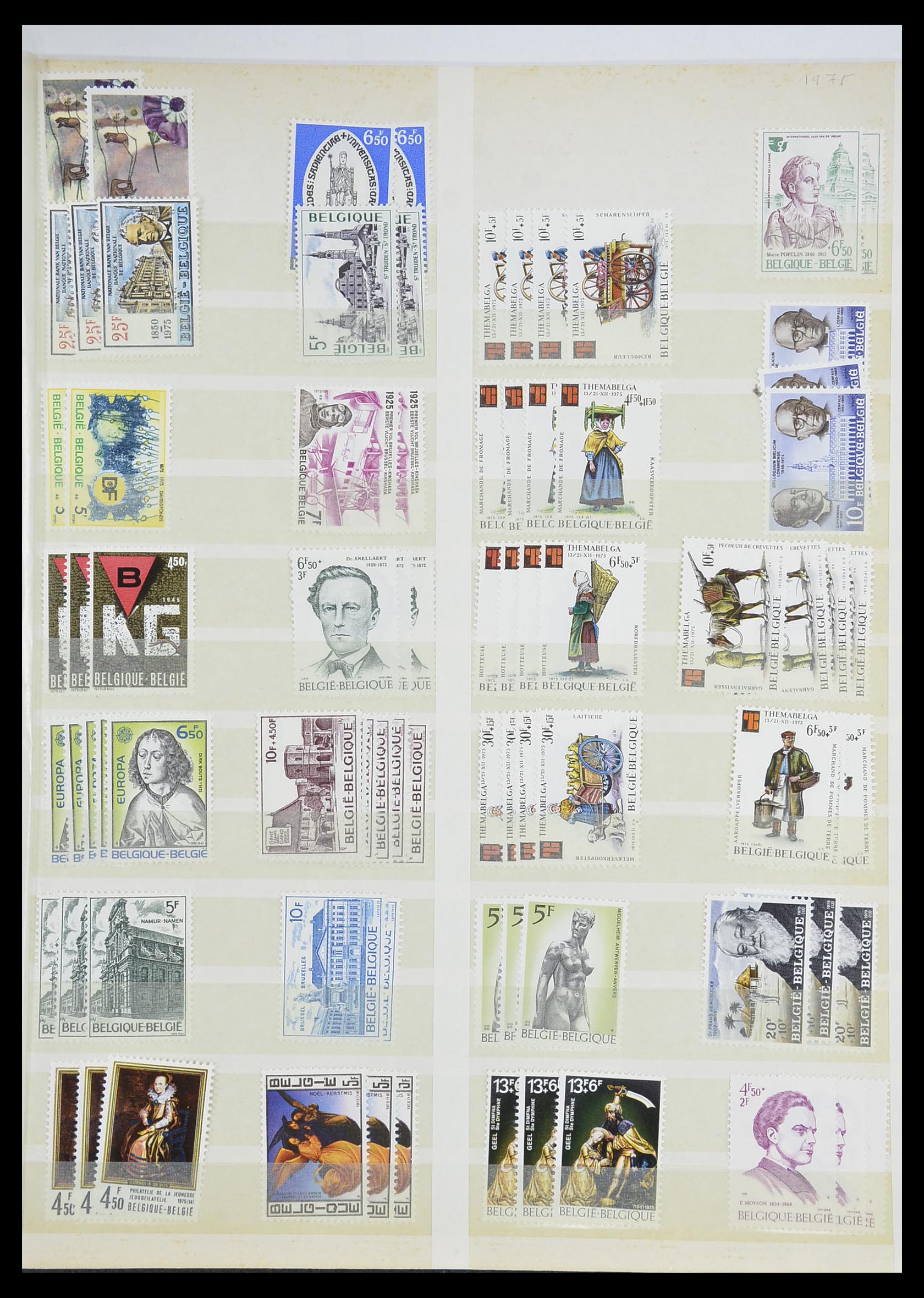 33743 048 - Stamp collection 33743 Belgium 1961-2000.