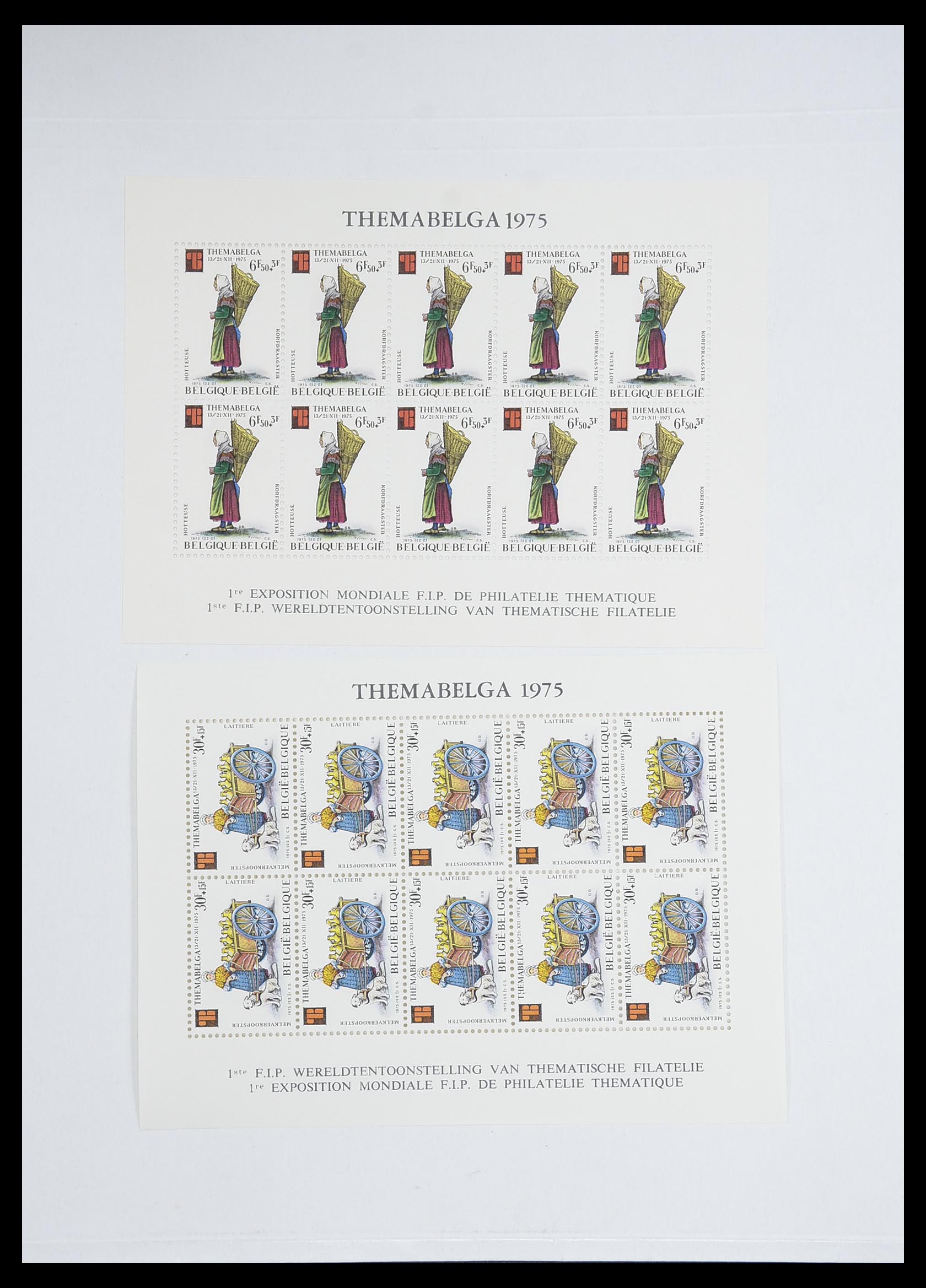 33743 051 - Stamp collection 33743 Belgium 1961-2000.