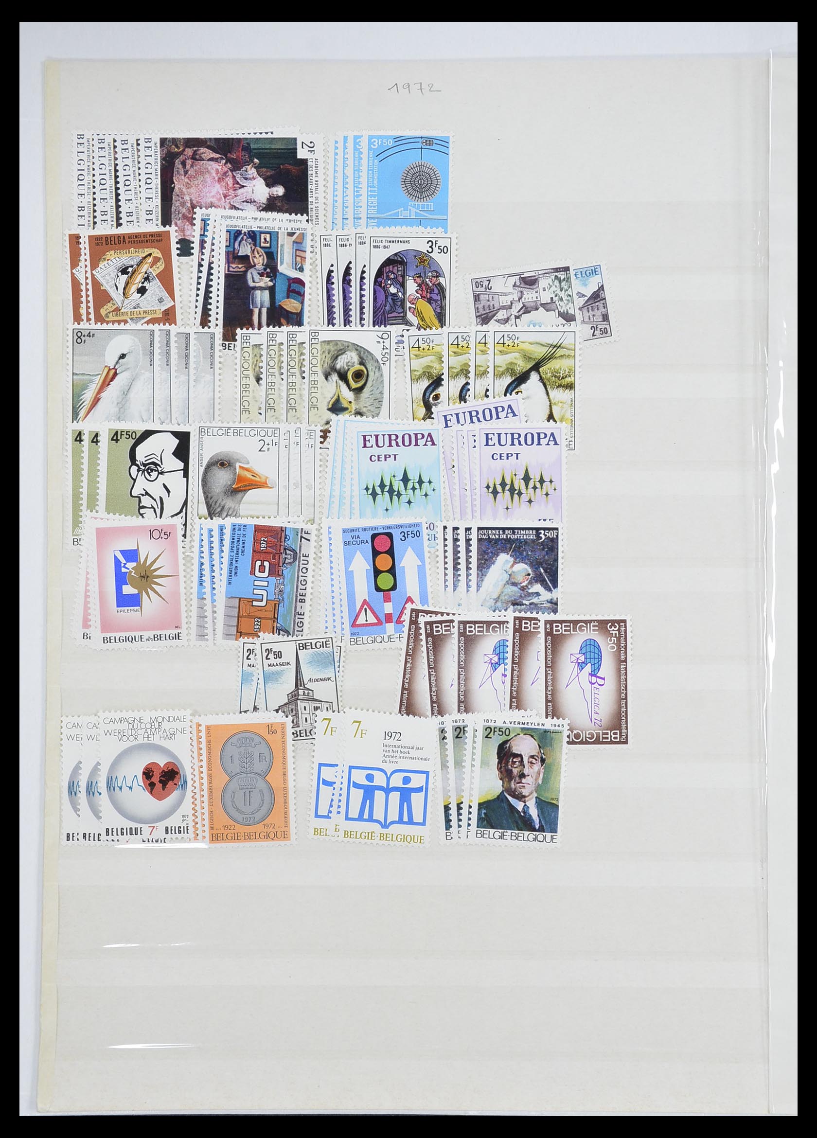33743 058 - Postzegelverzameling 33743 België 1961-2000.