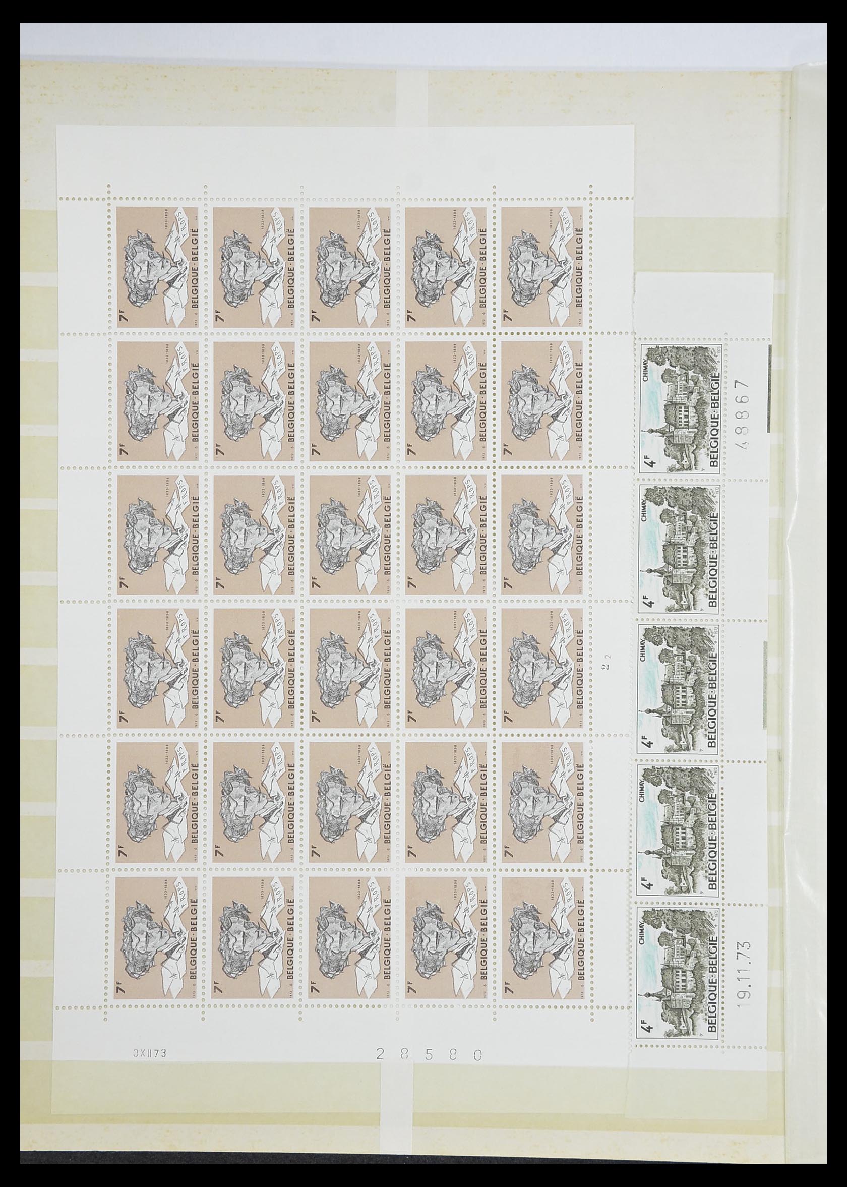 33743 060 - Stamp collection 33743 Belgium 1961-2000.