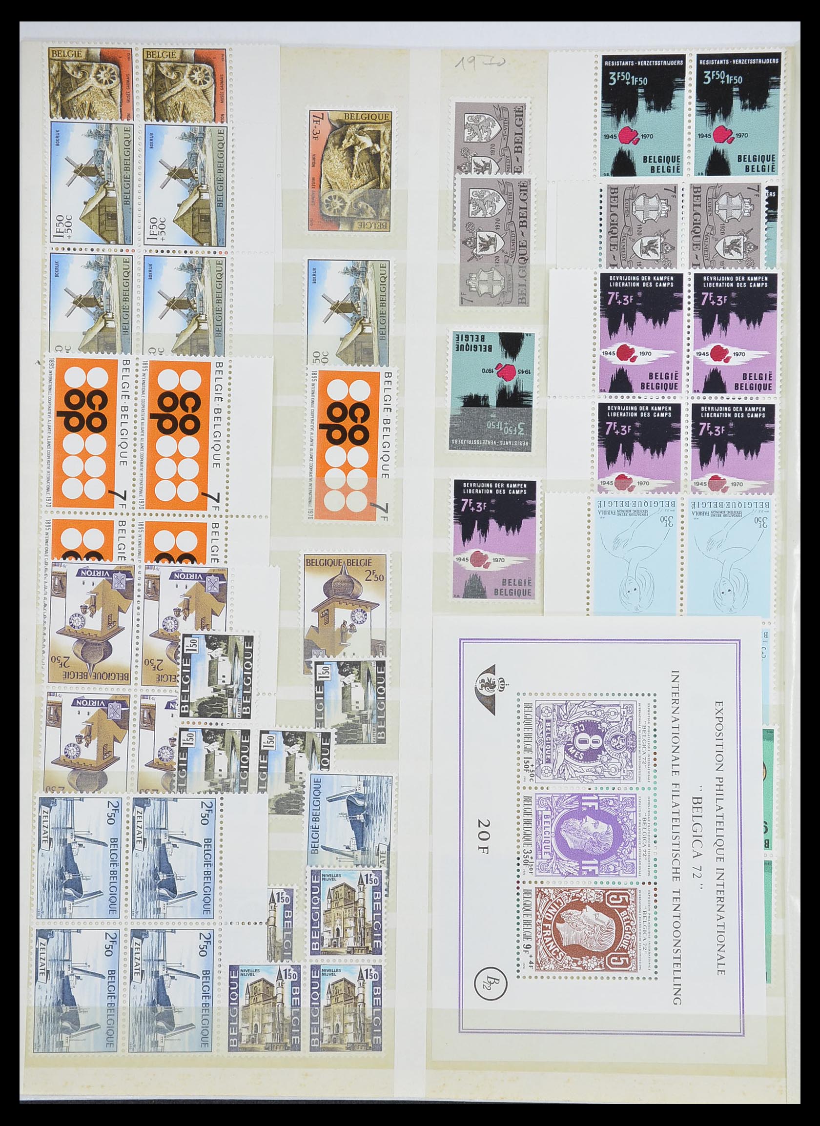 33743 062 - Stamp collection 33743 Belgium 1961-2000.