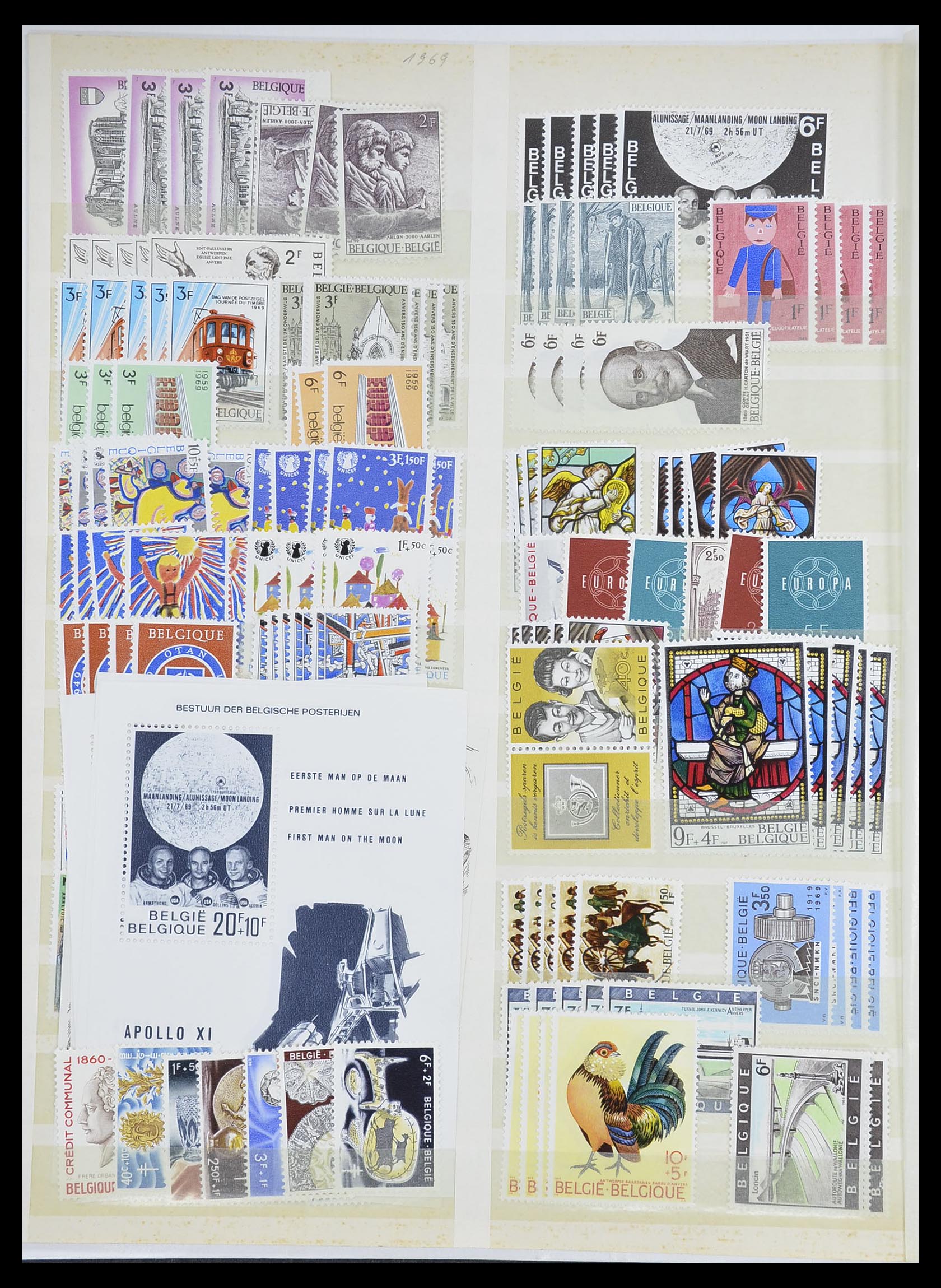 33743 064 - Stamp collection 33743 Belgium 1961-2000.
